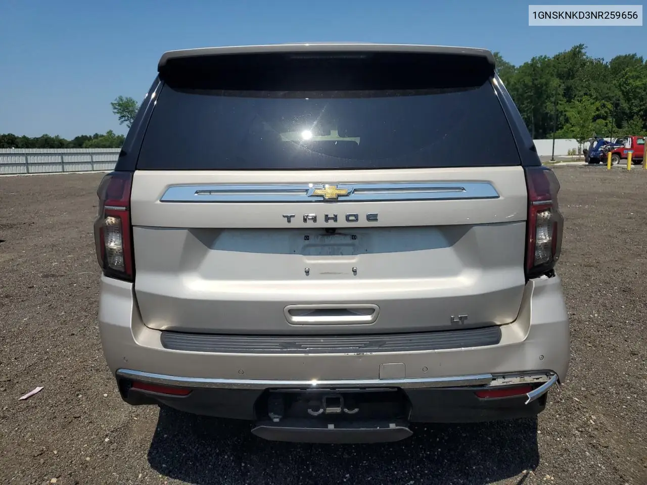 2022 Chevrolet Tahoe K1500 Lt VIN: 1GNSKNKD3NR259656 Lot: 62354725