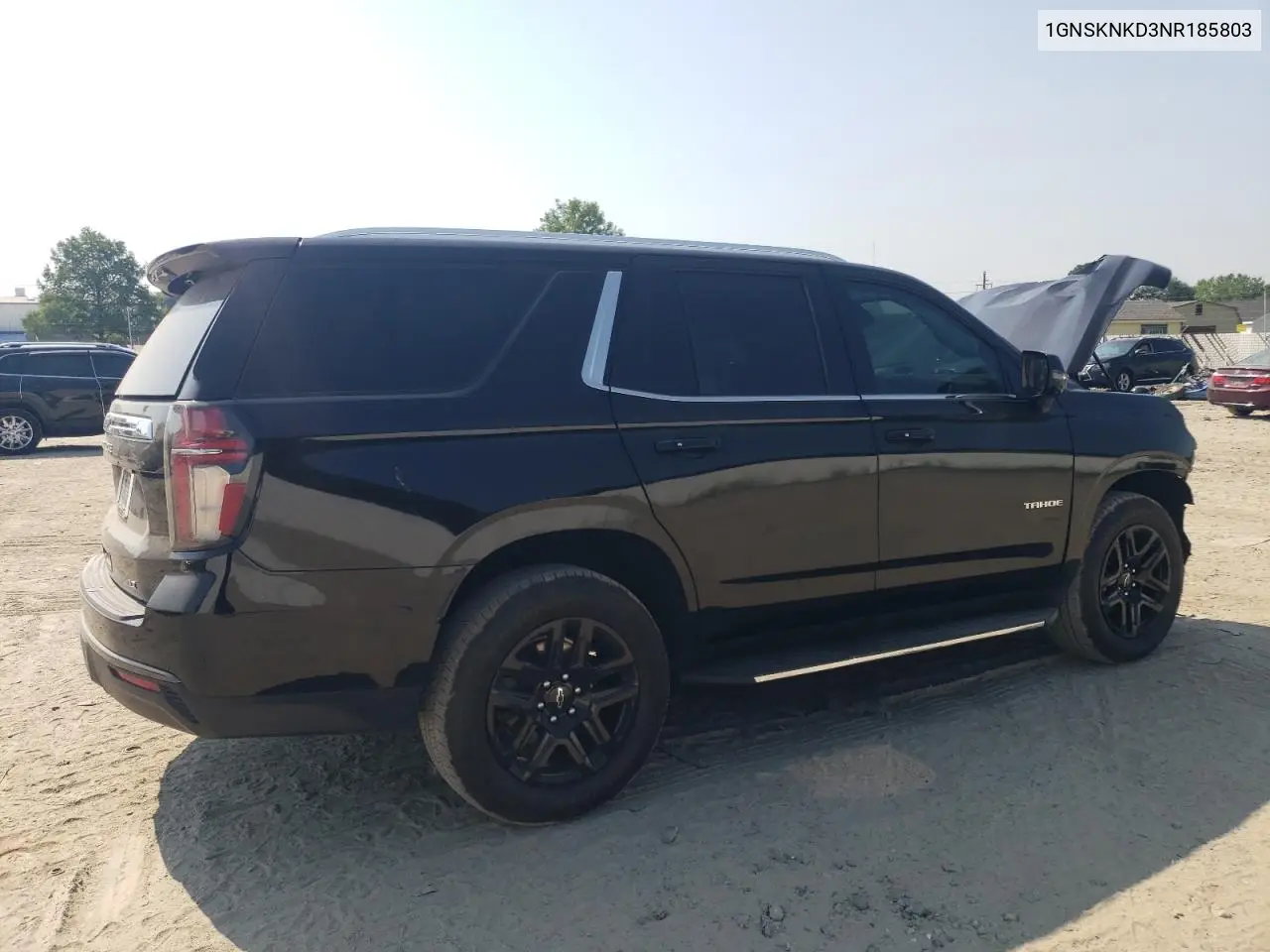 2022 Chevrolet Tahoe K1500 Lt VIN: 1GNSKNKD3NR185803 Lot: 62412805