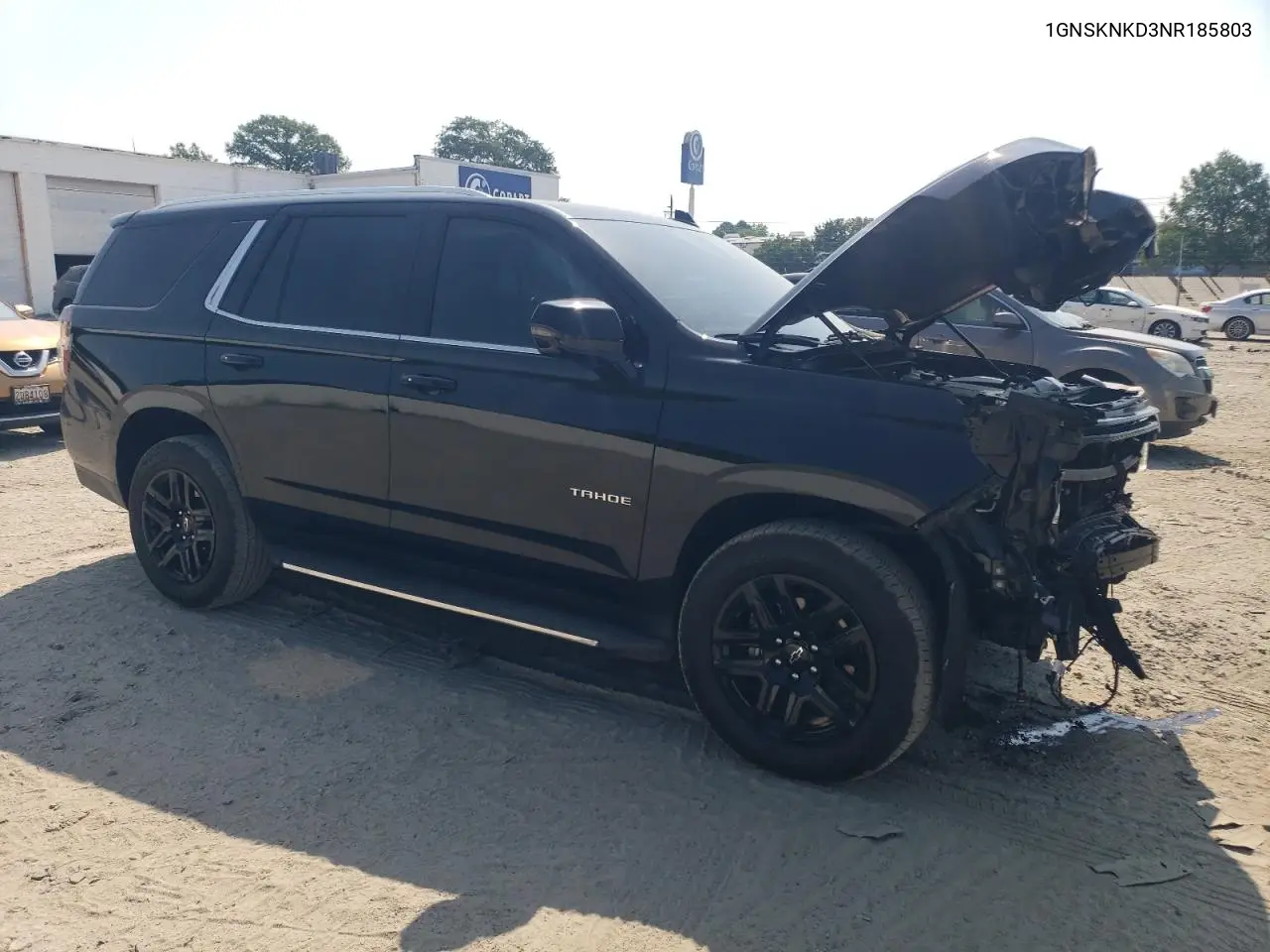 2022 Chevrolet Tahoe K1500 Lt VIN: 1GNSKNKD3NR185803 Lot: 62412805