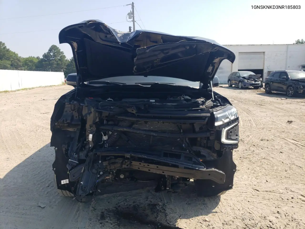 2022 Chevrolet Tahoe K1500 Lt VIN: 1GNSKNKD3NR185803 Lot: 62412805