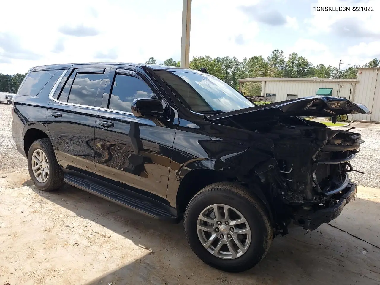 2022 Chevrolet Tahoe K1500 VIN: 1GNSKLED3NR221022 Lot: 62689655