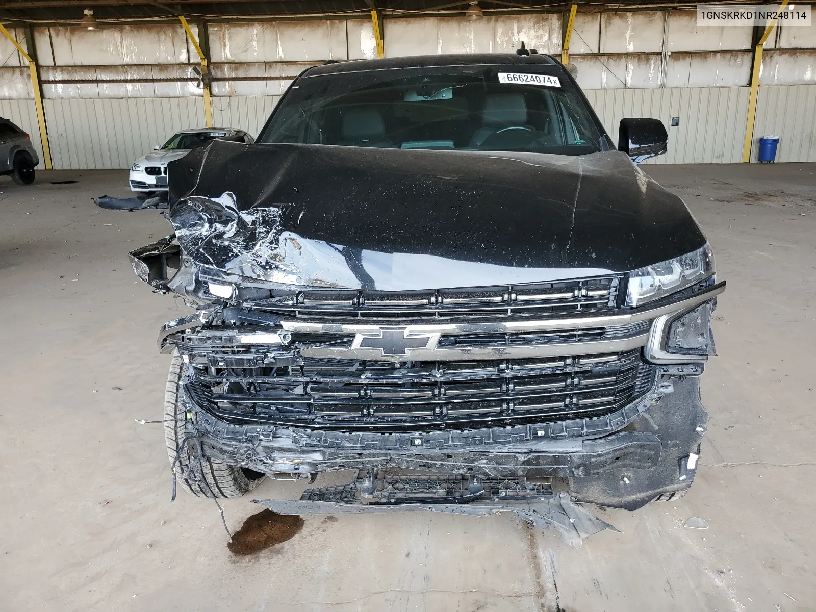 2022 Chevrolet Tahoe K1500 Rst VIN: 1GNSKRKD1NR248114 Lot: 66624074
