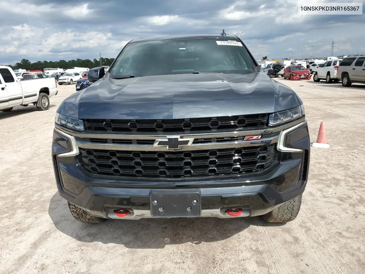 2022 Chevrolet Tahoe K1500 Z71 VIN: 1GNSKPKD3NR165367 Lot: 73148944