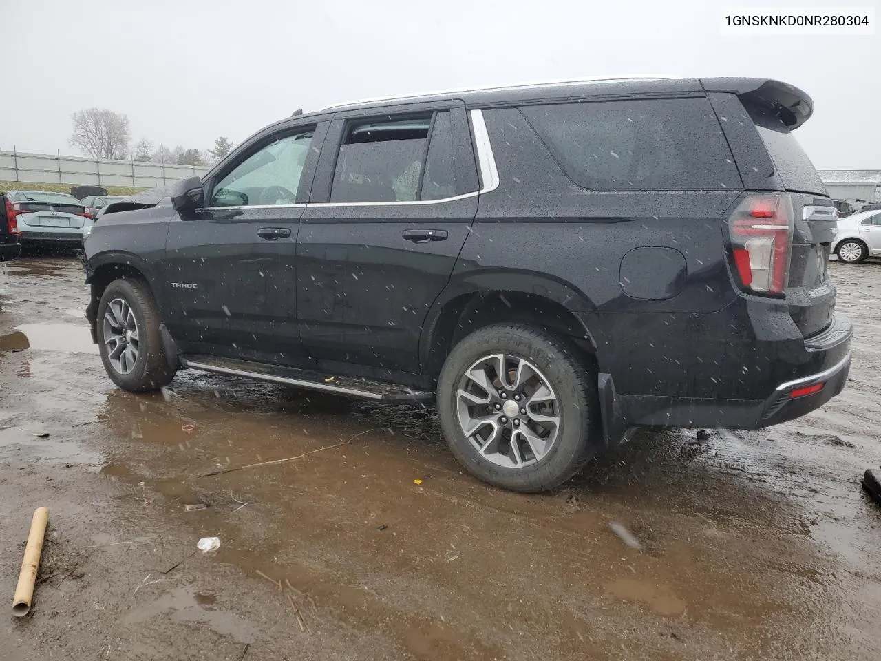 2022 Chevrolet Tahoe K1500 Lt VIN: 1GNSKNKD0NR280304 Lot: 87174524