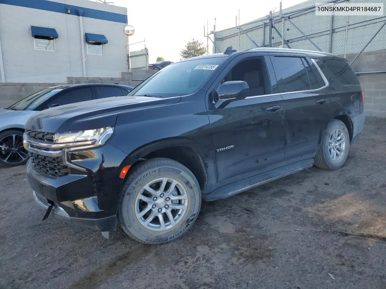 2023 Chevrolet Tahoe K1500 Ls VIN: 1GNSKMKD4PR184687 Lot: 52014155