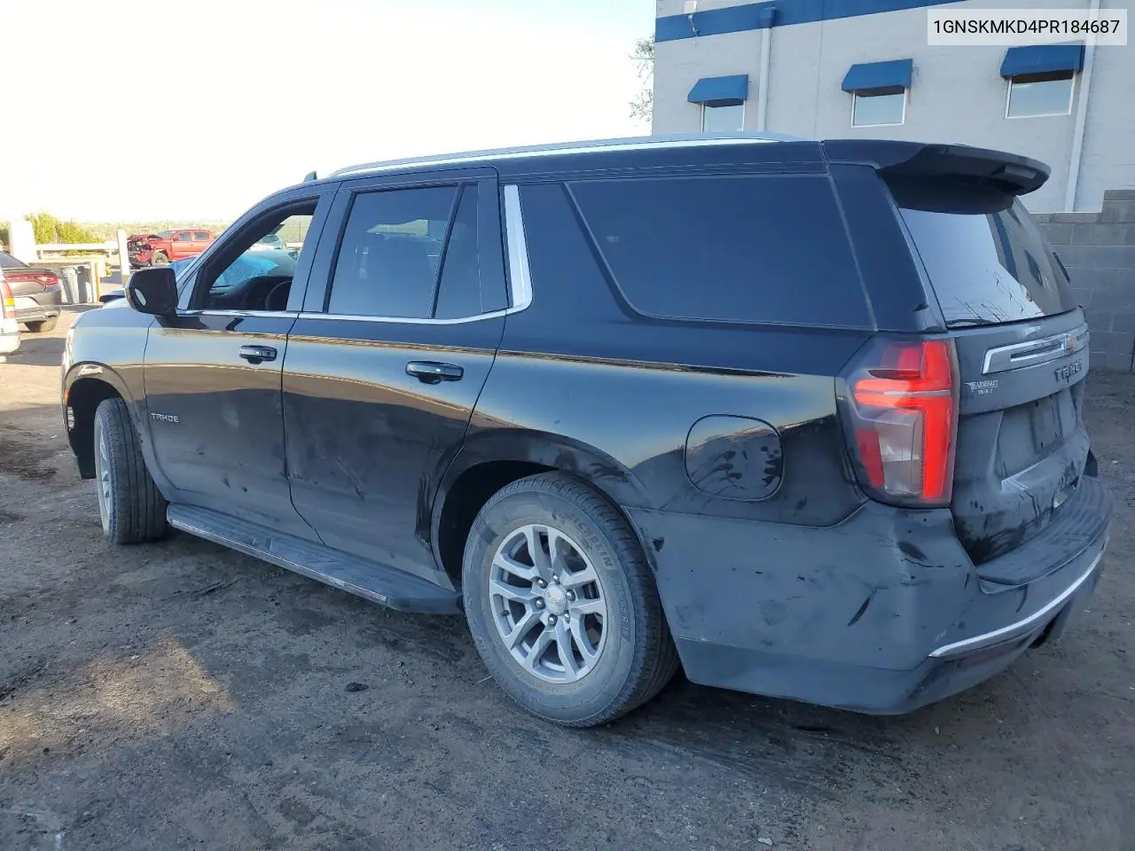 2023 Chevrolet Tahoe K1500 Ls VIN: 1GNSKMKD4PR184687 Lot: 52014155