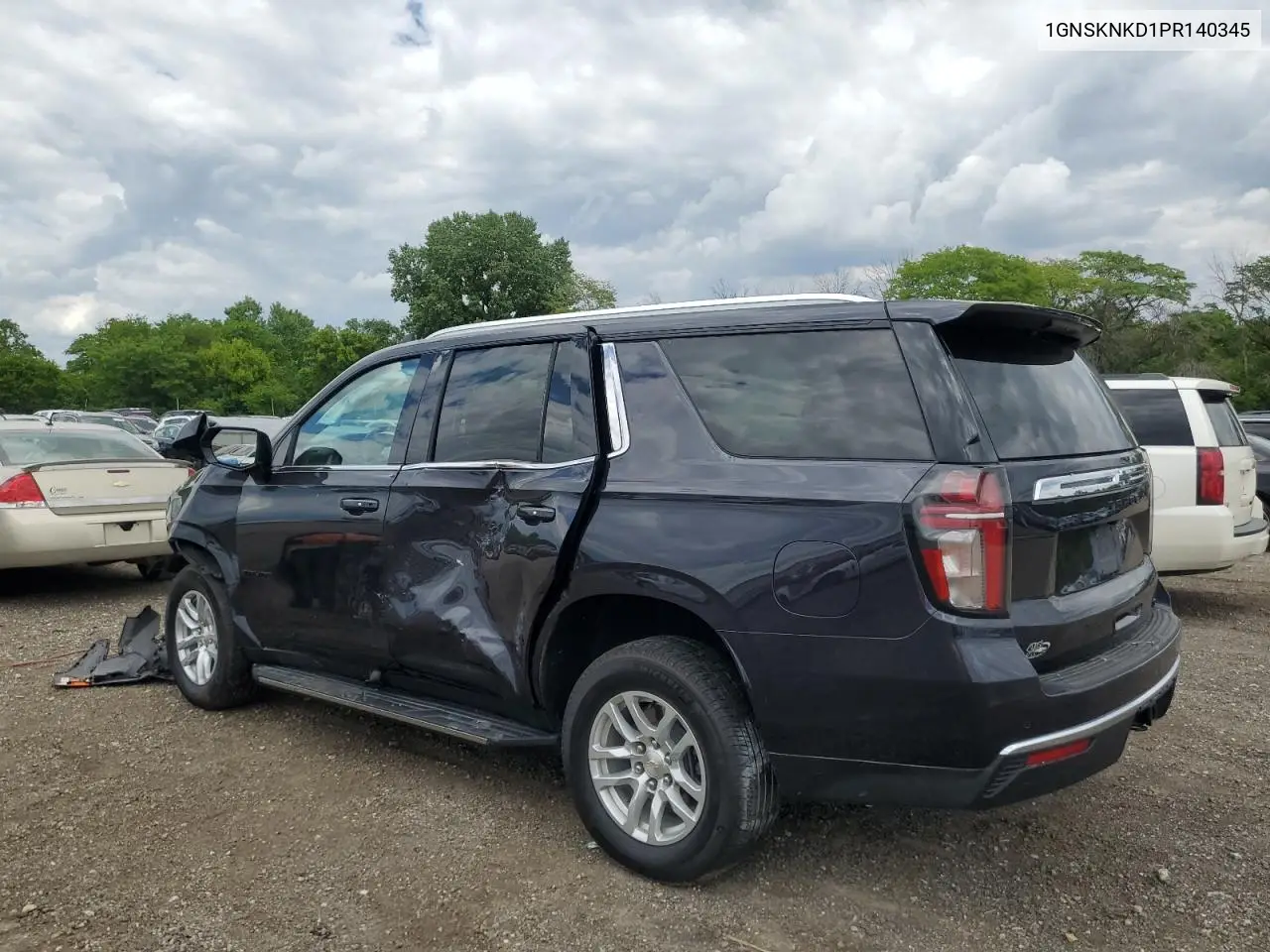 2023 Chevrolet Tahoe K1500 Lt VIN: 1GNSKNKD1PR140345 Lot: 59359345