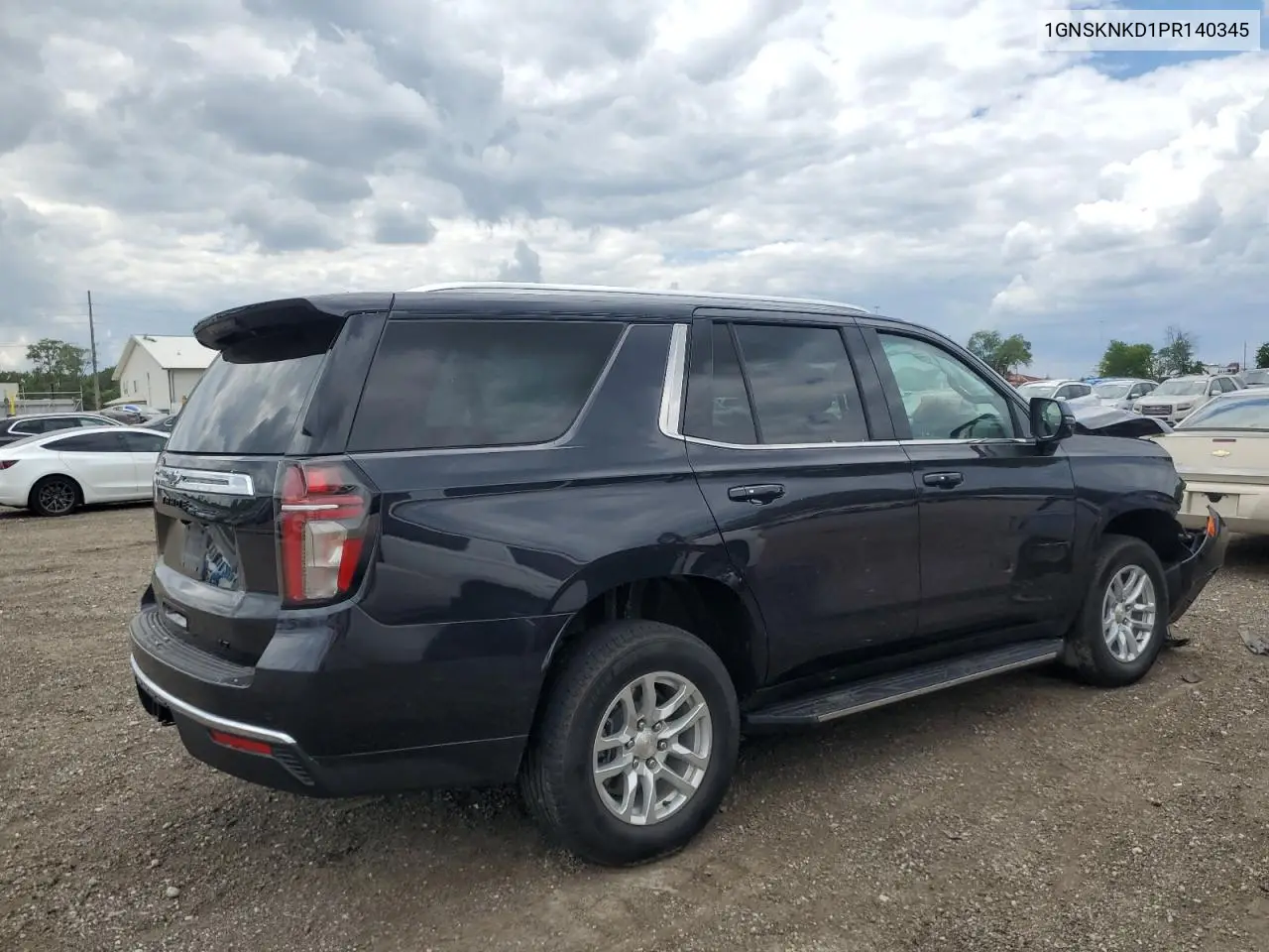 2023 Chevrolet Tahoe K1500 Lt VIN: 1GNSKNKD1PR140345 Lot: 59359345