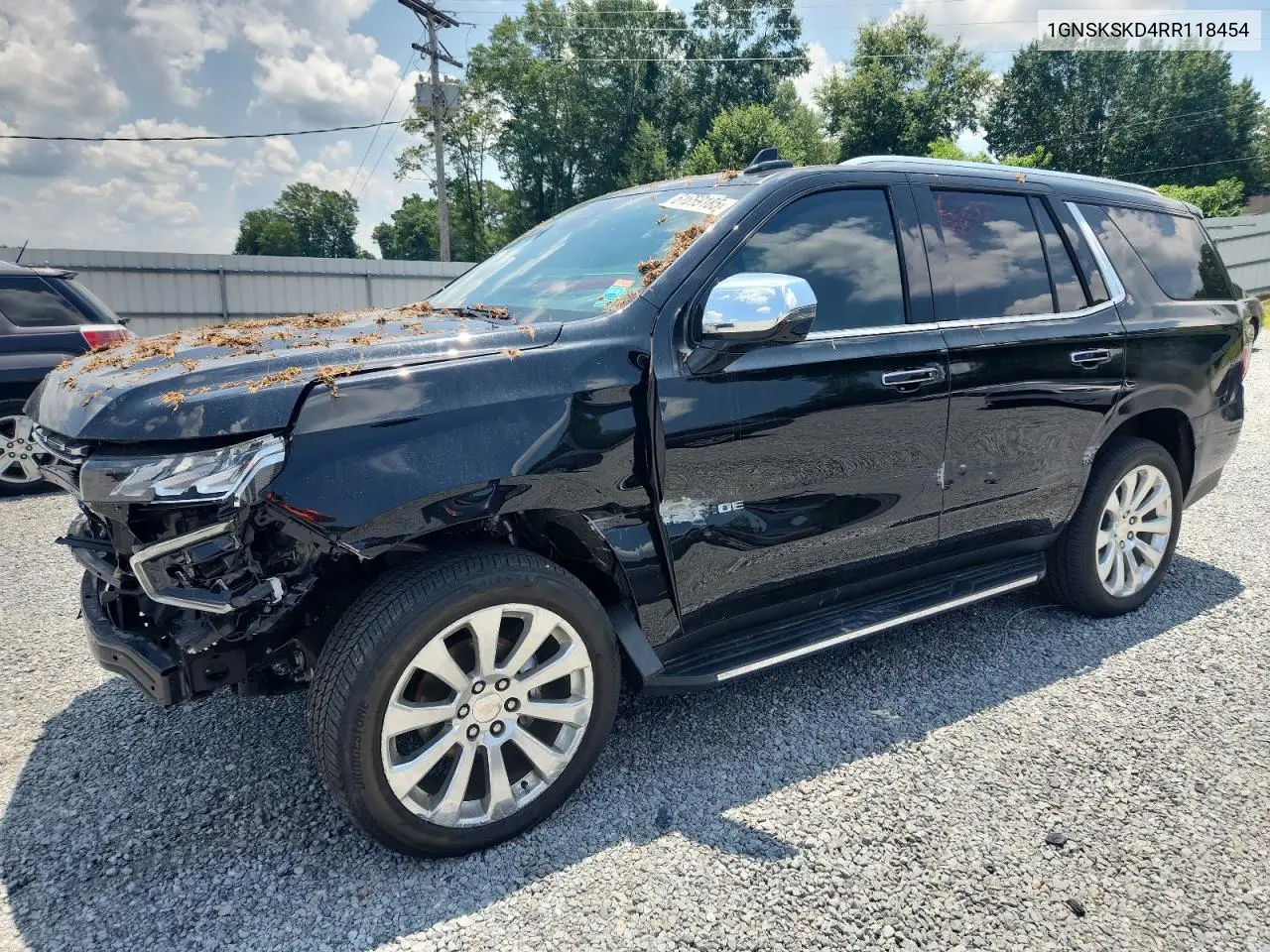 2024 Chevrolet Tahoe K1500 Premier VIN: 1GNSKSKD4RR118454 Lot: 61669185
