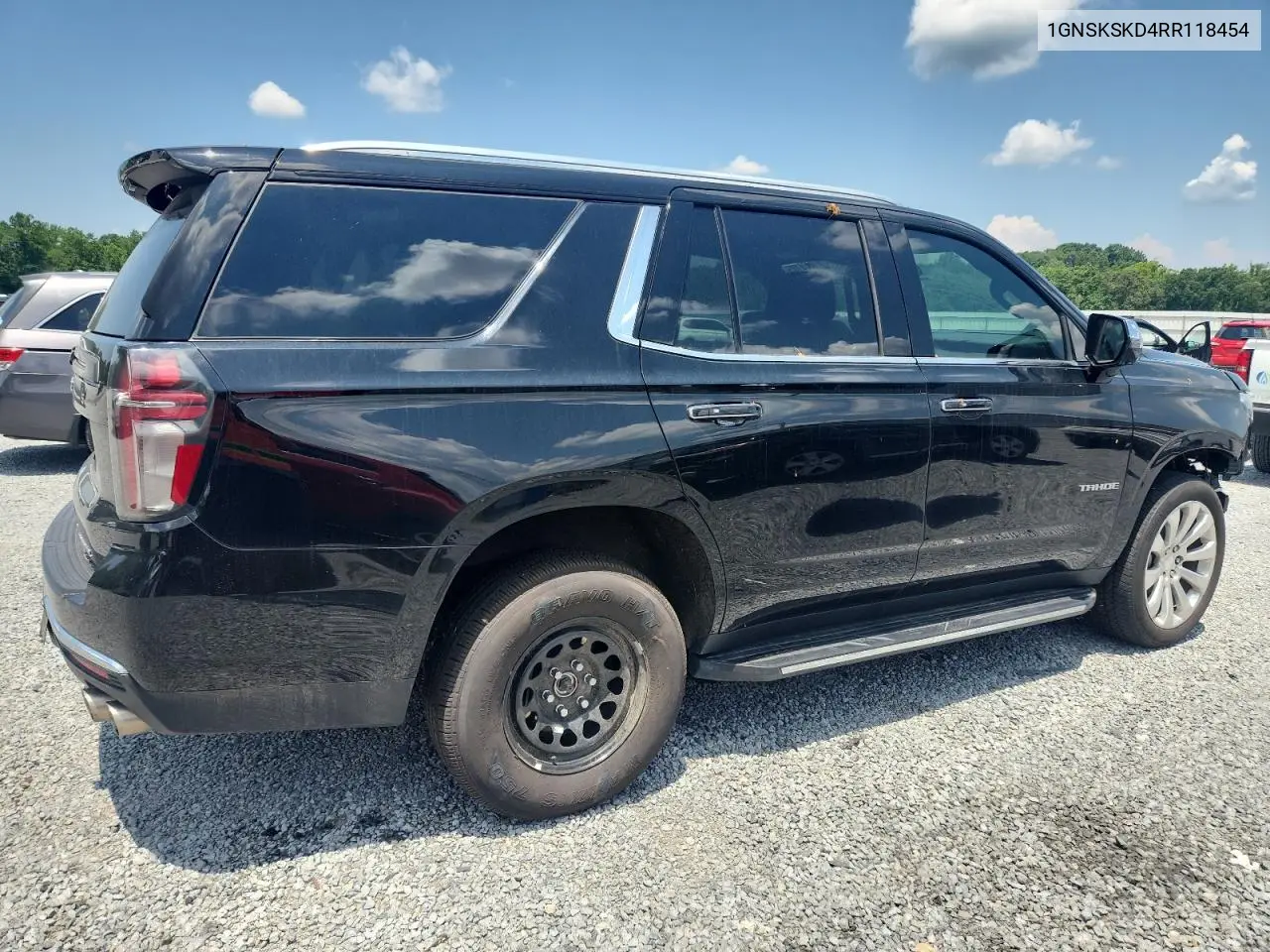 2024 Chevrolet Tahoe K1500 Premier VIN: 1GNSKSKD4RR118454 Lot: 61669185
