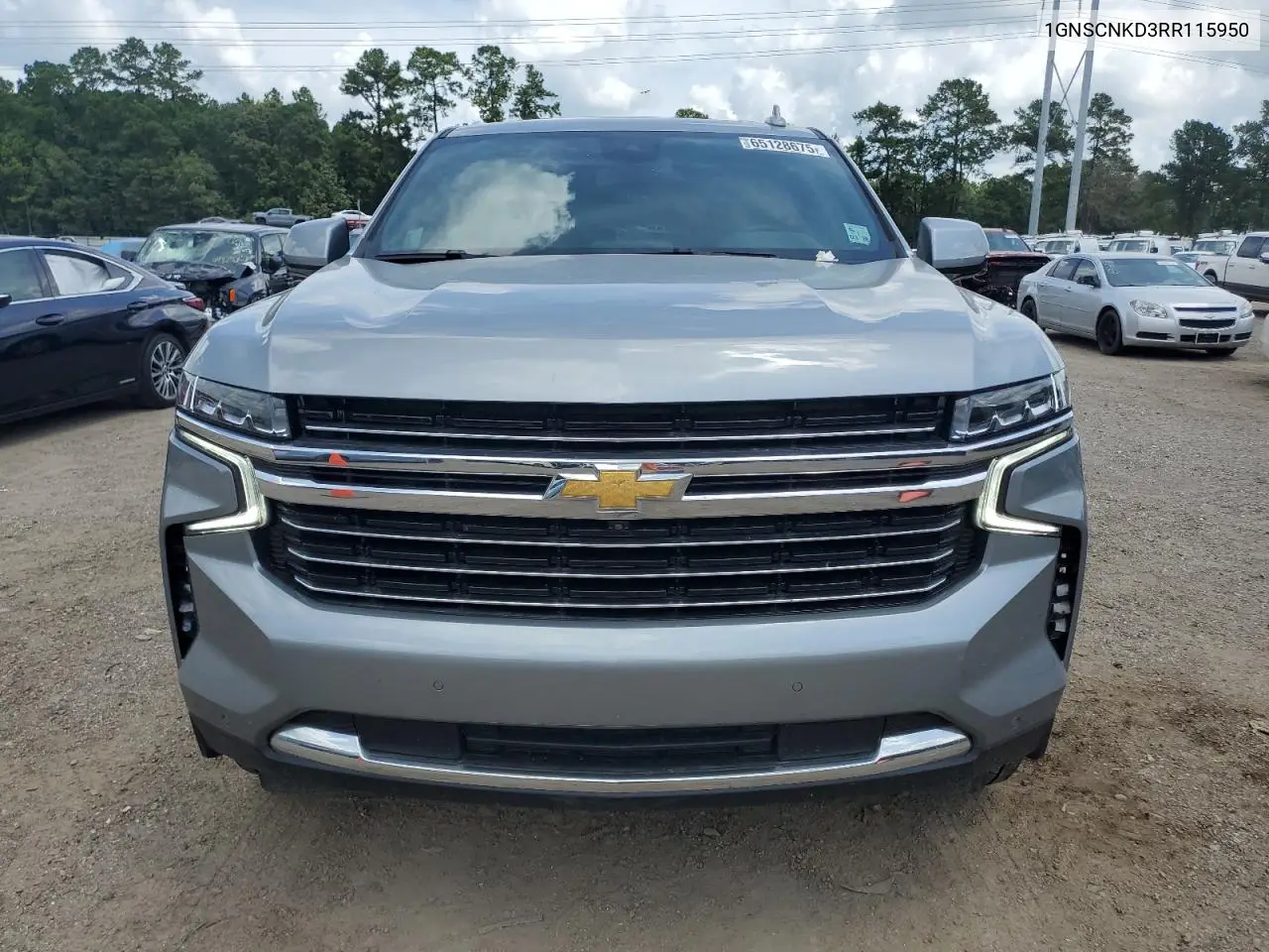 2024 Chevrolet Tahoe C1500 Lt VIN: 1GNSCNKD3RR115950 Lot: 65128675