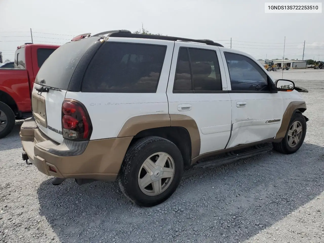 2002 Chevrolet Trailblazer VIN: 1GNDS13S722253510 Lot: 55762295