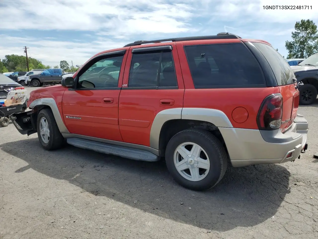 2002 Chevrolet Trailblazer VIN: 1GNDT13SX22481711 Lot: 56684025