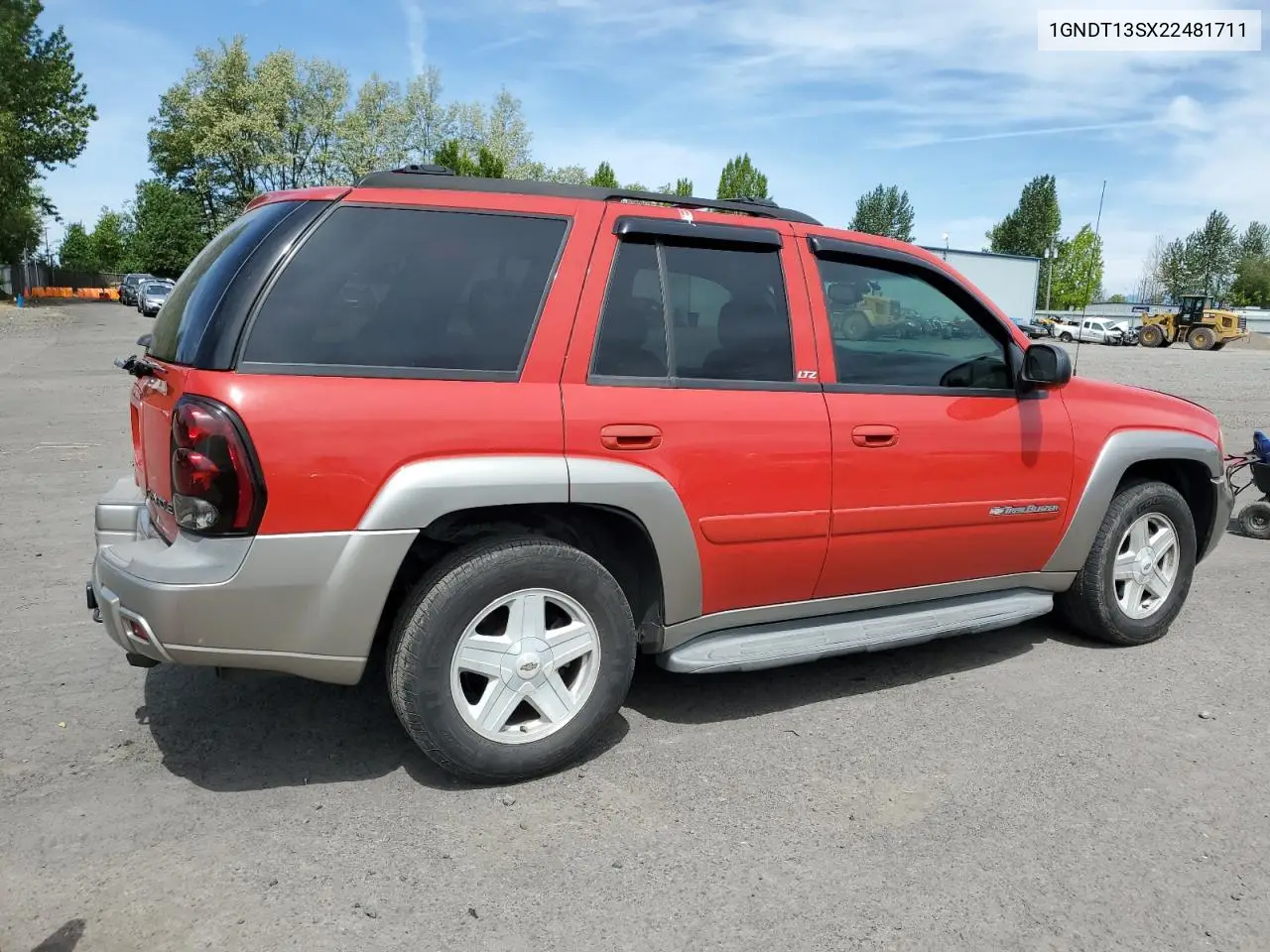 2002 Chevrolet Trailblazer VIN: 1GNDT13SX22481711 Lot: 56684025