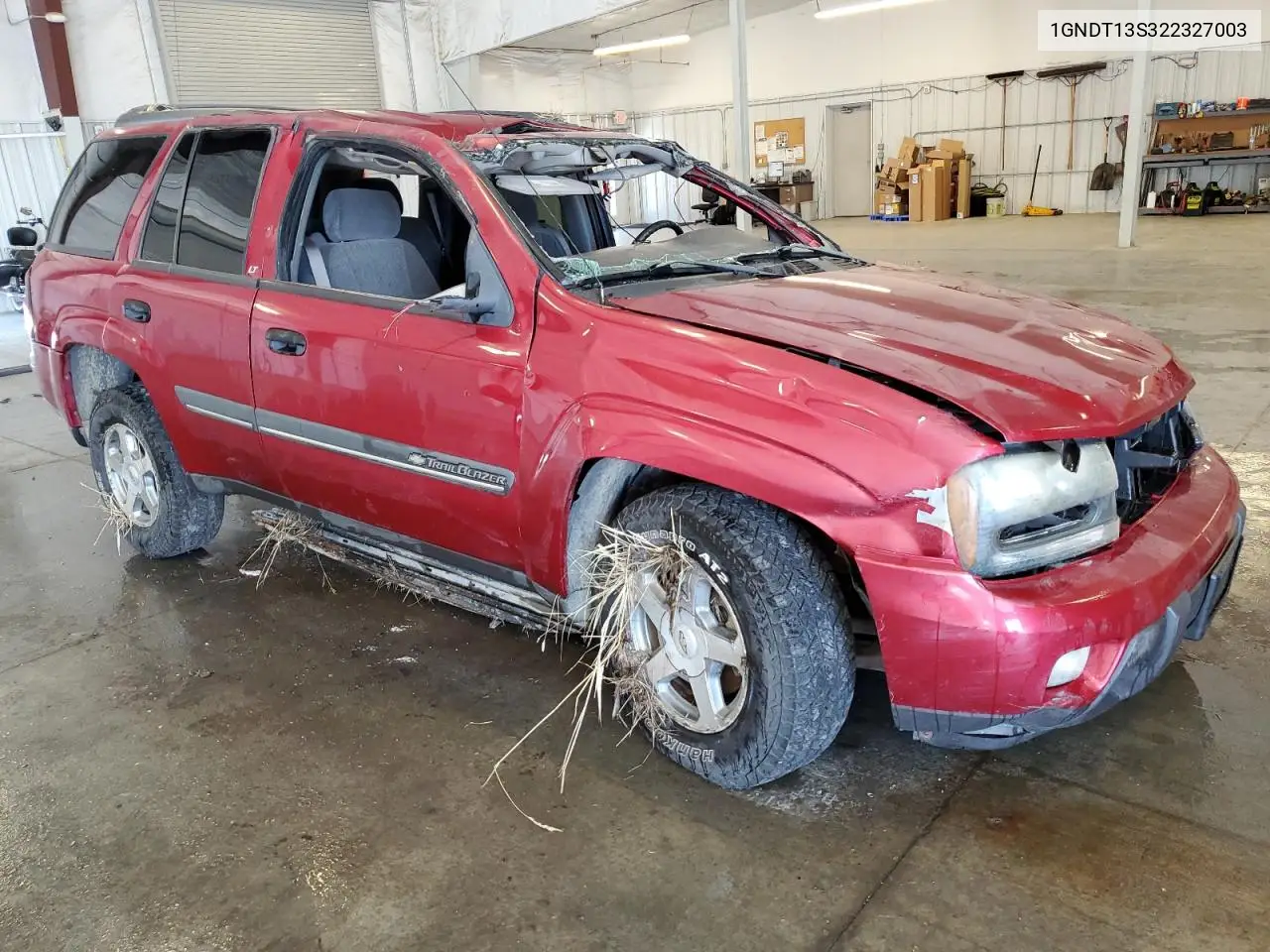 2002 Chevrolet Trailblazer VIN: 1GNDT13S322327003 Lot: 63499545