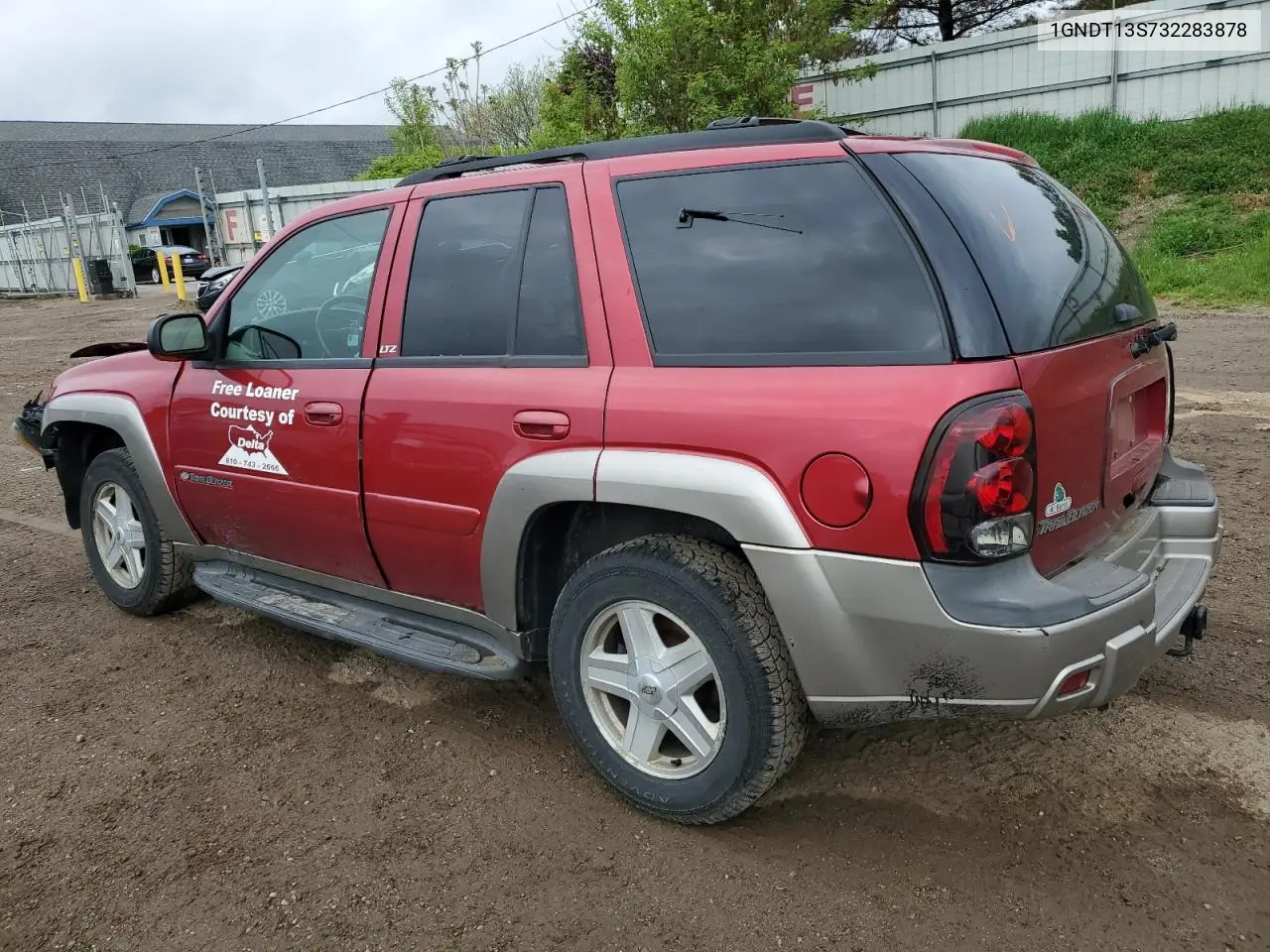 2003 Chevrolet Trailblazer VIN: 1GNDT13S732283878 Lot: 56633405
