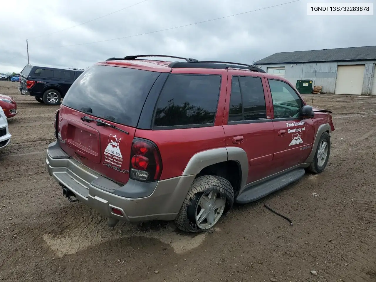 2003 Chevrolet Trailblazer VIN: 1GNDT13S732283878 Lot: 56633405