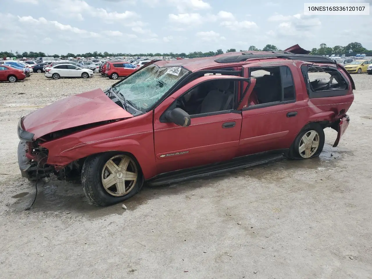 2003 Chevrolet Trailblazer Ext VIN: 1GNES16S336120107 Lot: 57044505