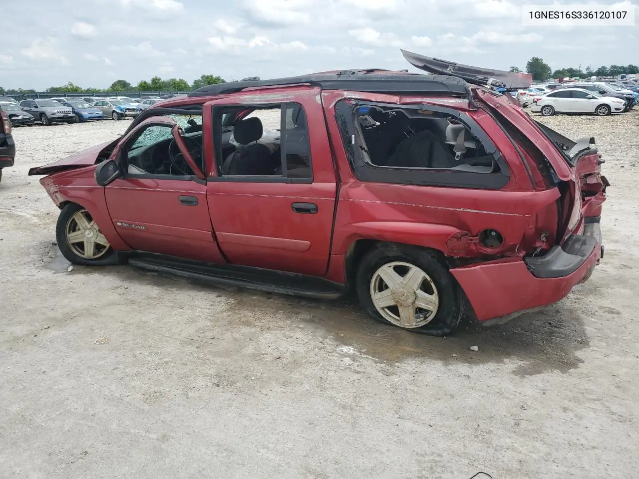 2003 Chevrolet Trailblazer Ext VIN: 1GNES16S336120107 Lot: 57044505