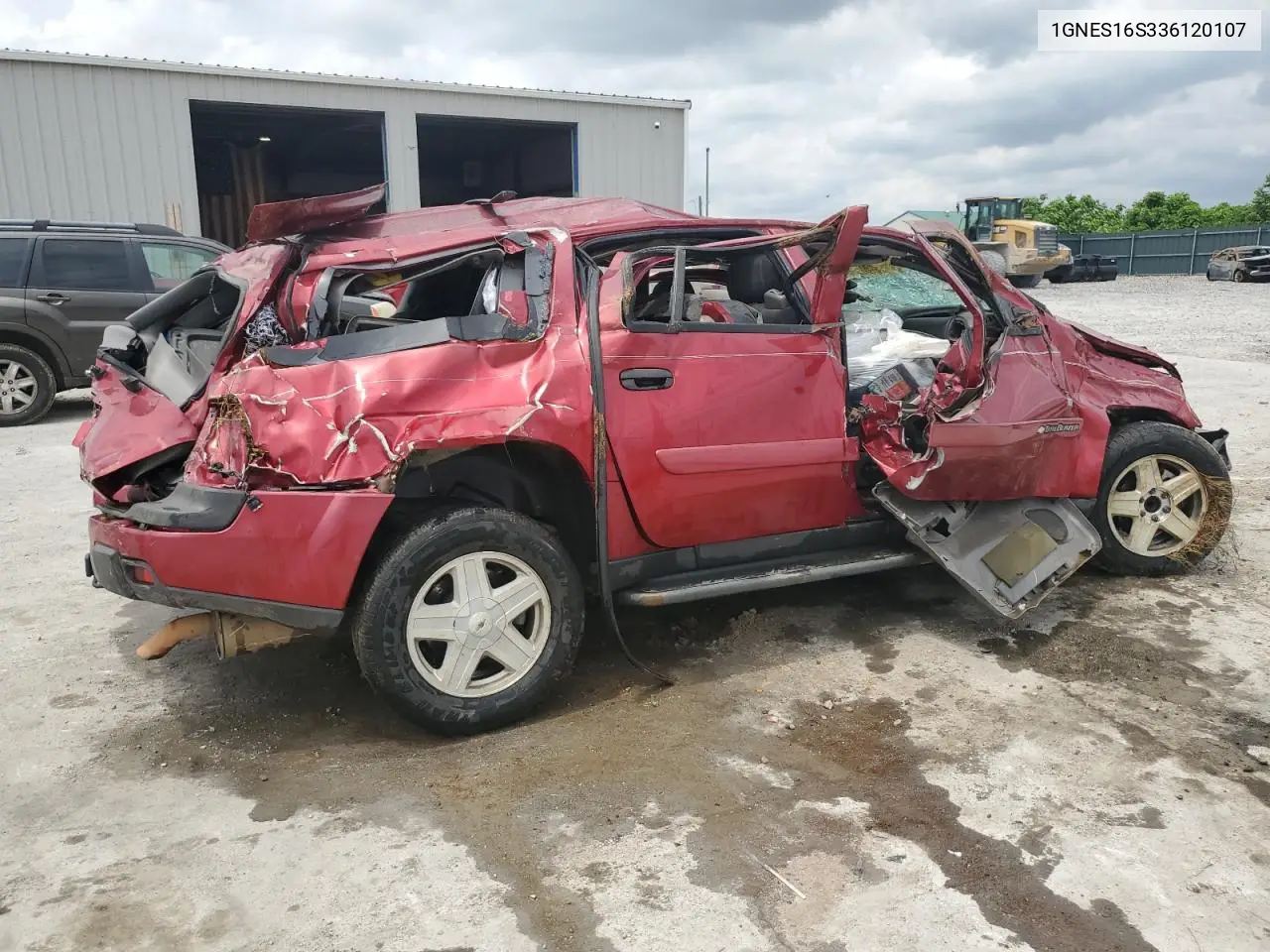 2003 Chevrolet Trailblazer Ext VIN: 1GNES16S336120107 Lot: 57044505
