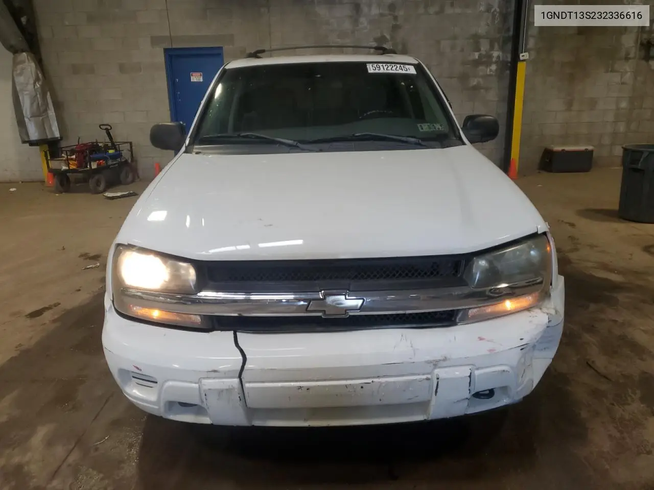 2003 Chevrolet Trailblazer VIN: 1GNDT13S232336616 Lot: 59122245