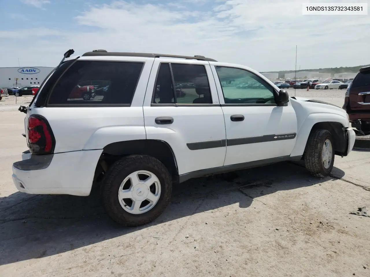 2003 Chevrolet Trailblazer VIN: 1GNDS13S732343581 Lot: 63778975