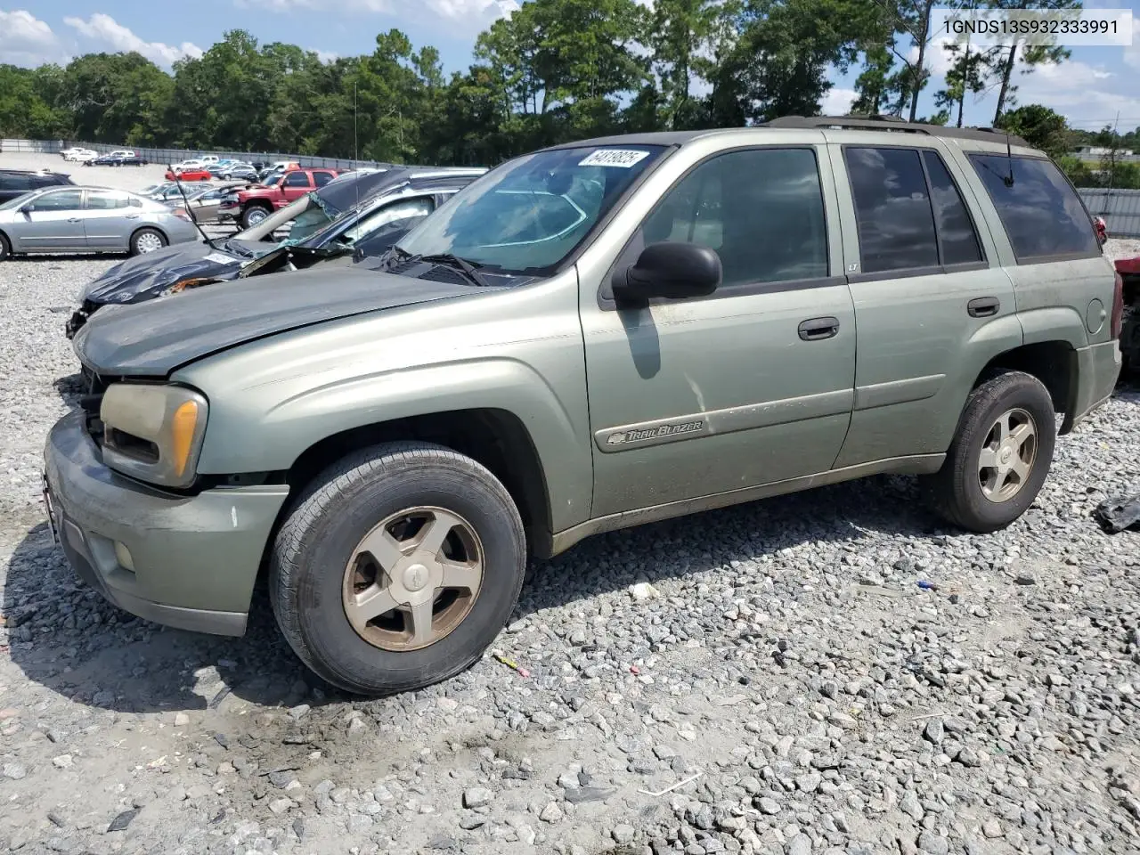 2003 Chevrolet Trailblazer VIN: 1GNDS13S932333991 Lot: 64819825
