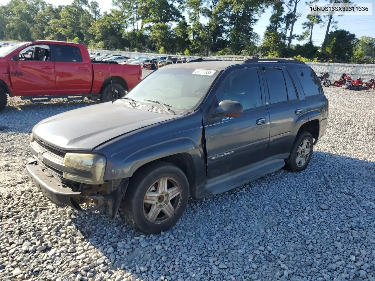 2003 Chevrolet Trailblazer VIN: 1GNDS13SX32311336 Lot: 65122935