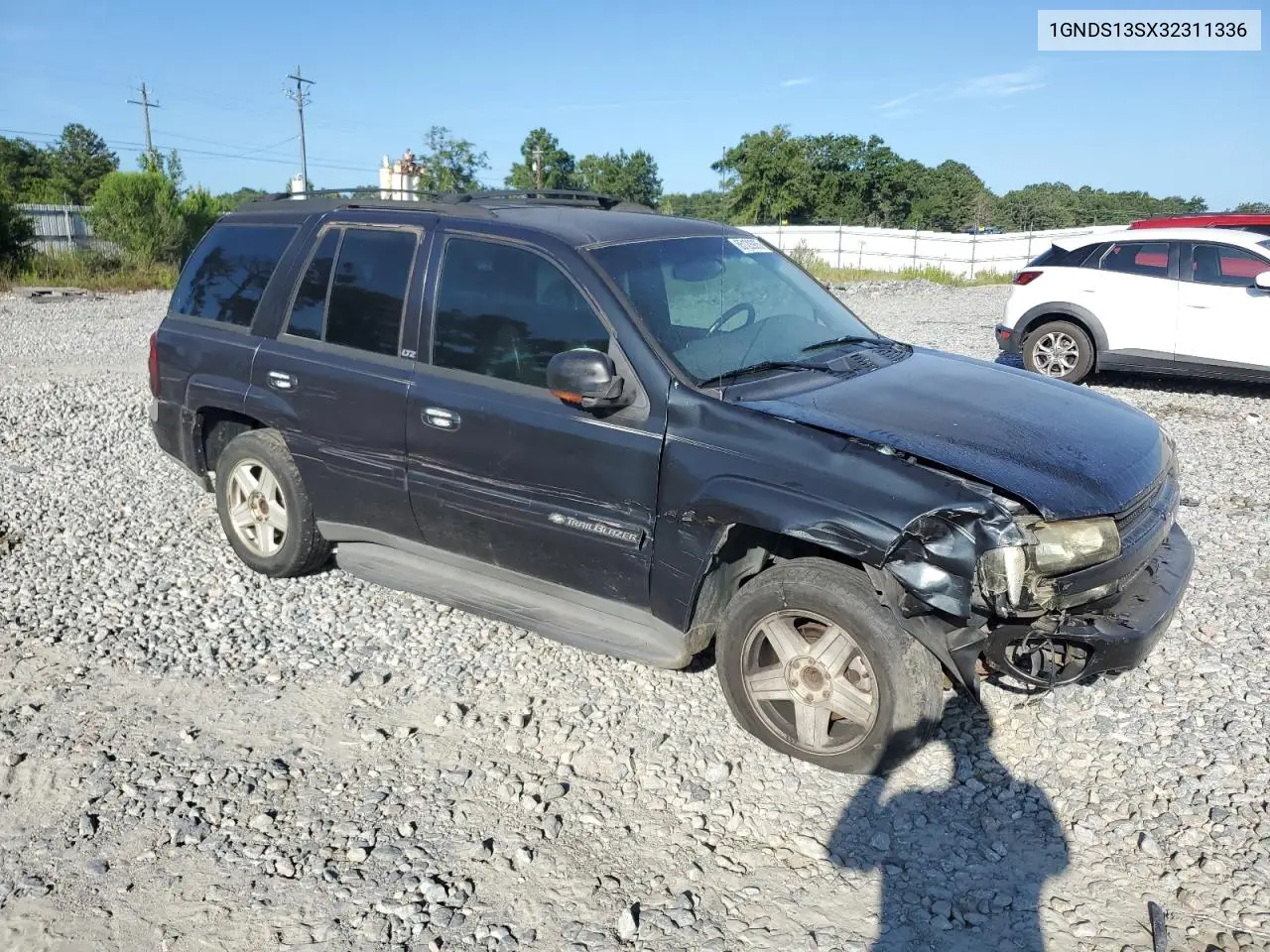 2003 Chevrolet Trailblazer VIN: 1GNDS13SX32311336 Lot: 65122935