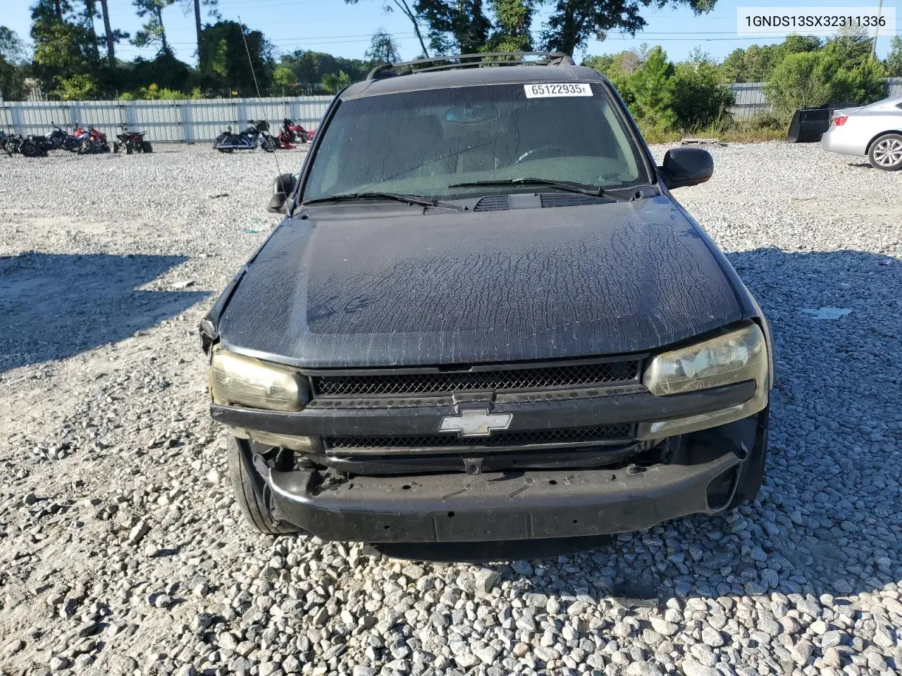 2003 Chevrolet Trailblazer VIN: 1GNDS13SX32311336 Lot: 65122935