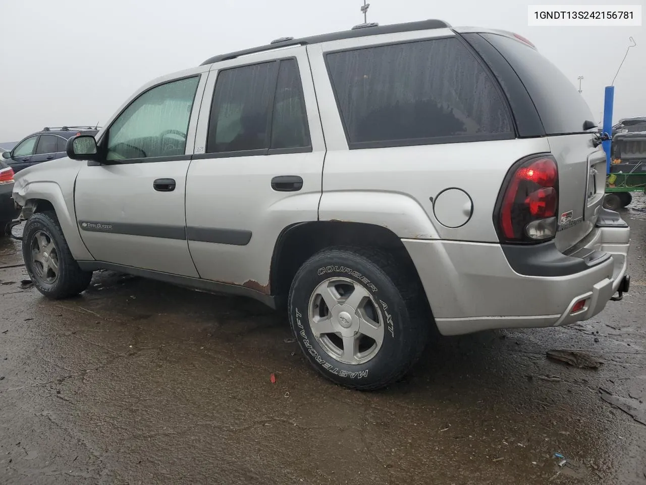 2004 Chevrolet Trailblazer Ls VIN: 1GNDT13S242156781 Lot: 41818875
