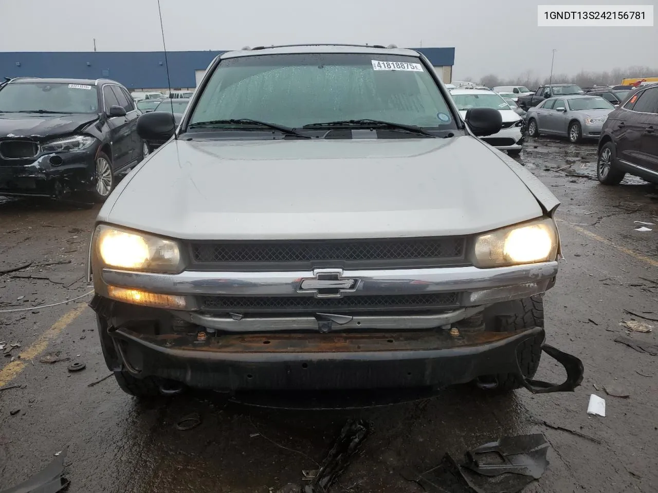 2004 Chevrolet Trailblazer Ls VIN: 1GNDT13S242156781 Lot: 41818875