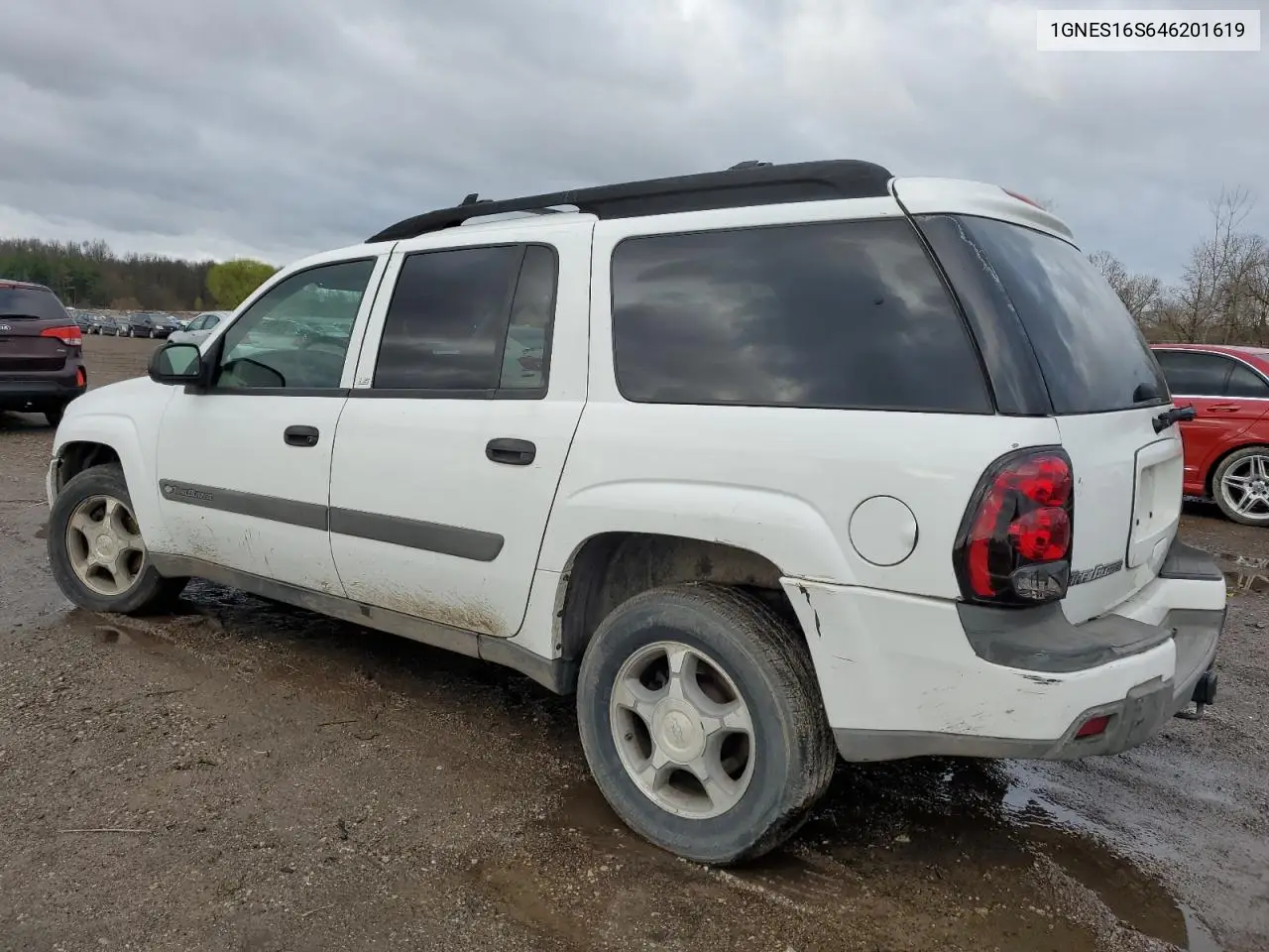 2004 Chevrolet Trailblazer Ext Ls VIN: 1GNES16S646201619 Lot: 51625785
