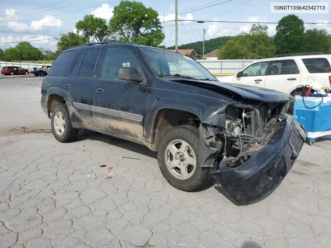 2004 Chevrolet Trailblazer Ls VIN: 1GNDT13S642342713 Lot: 54092745