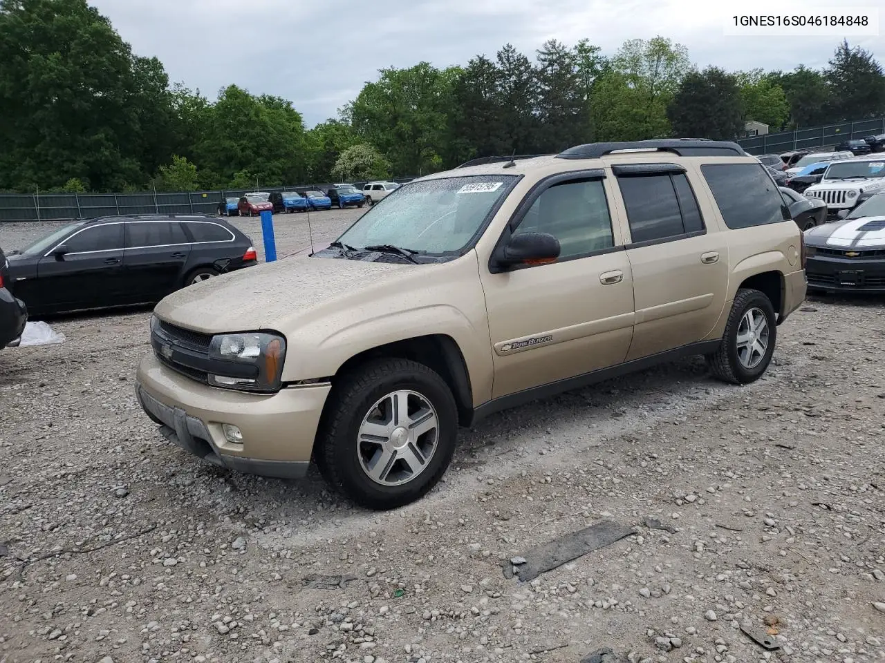 2004 Chevrolet Trailblazer Ext Ls VIN: 1GNES16S046184848 Lot: 55915795