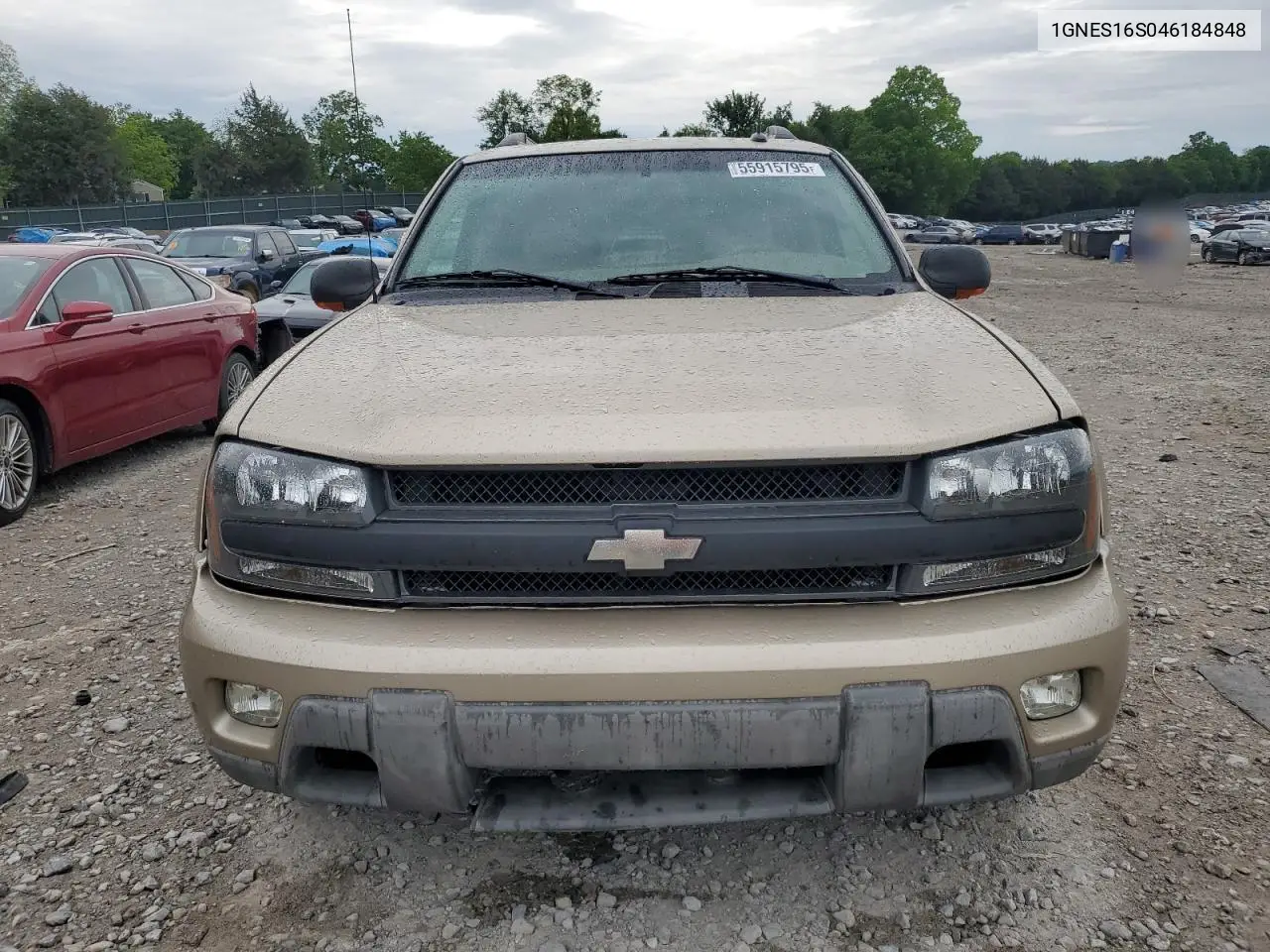 2004 Chevrolet Trailblazer Ext Ls VIN: 1GNES16S046184848 Lot: 55915795
