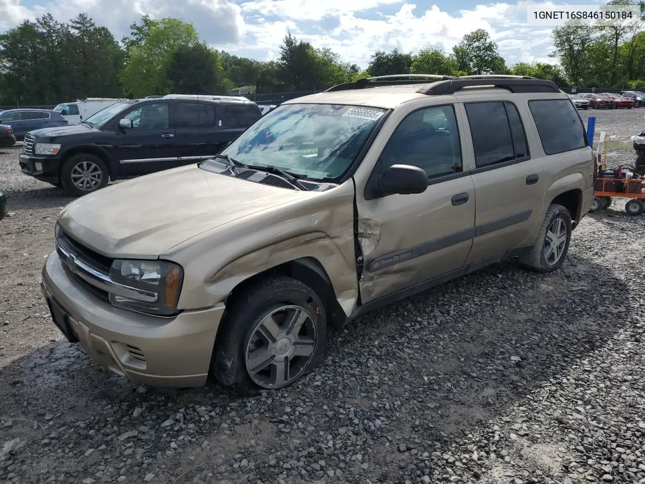 2004 Chevrolet Trailblazer Ext Ls VIN: 1GNET16S846150184 Lot: 56668695