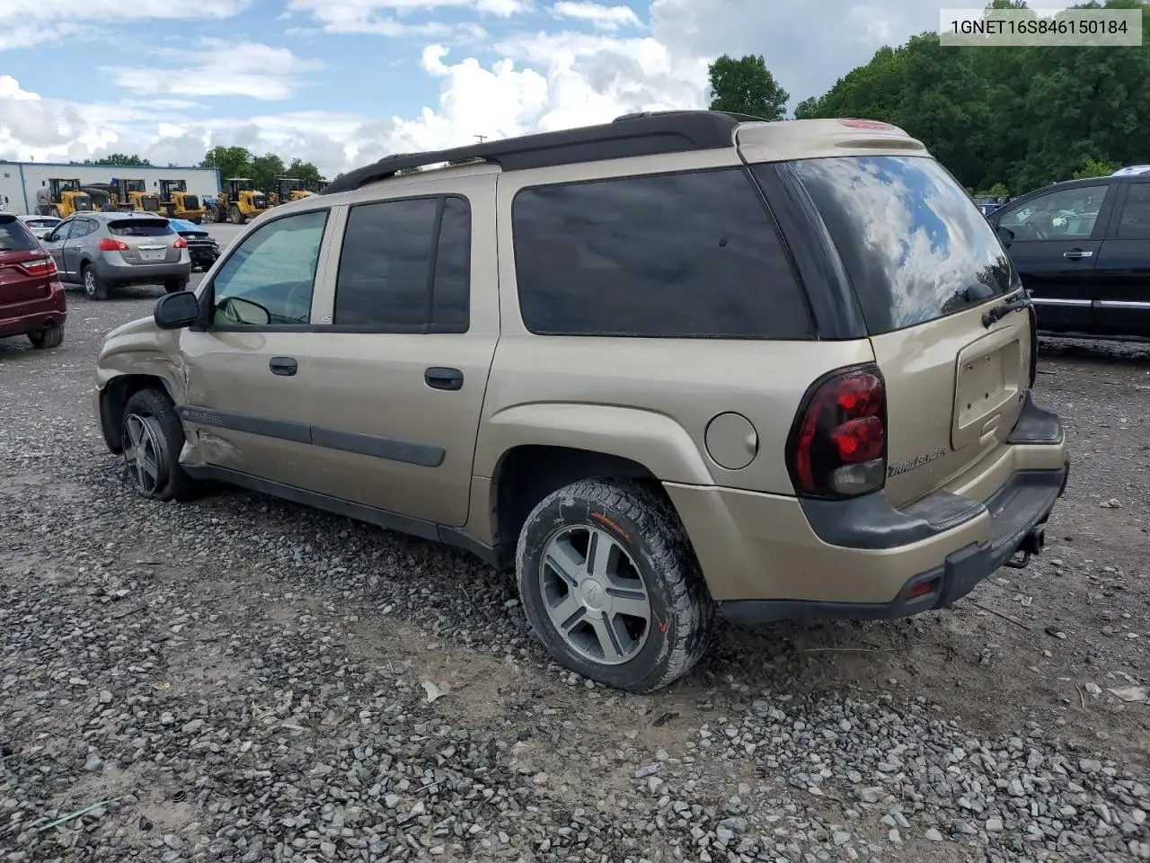 2004 Chevrolet Trailblazer Ext Ls VIN: 1GNET16S846150184 Lot: 56668695