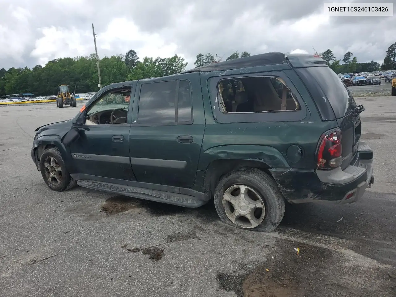 2004 Chevrolet Trailblazer Ext Ls VIN: 1GNET16S246103426 Lot: 56825235