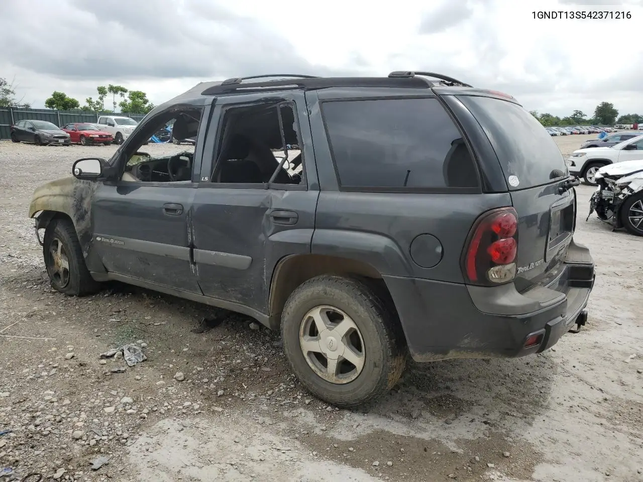2004 Chevrolet Trailblazer Ls VIN: 1GNDT13S542371216 Lot: 61036555