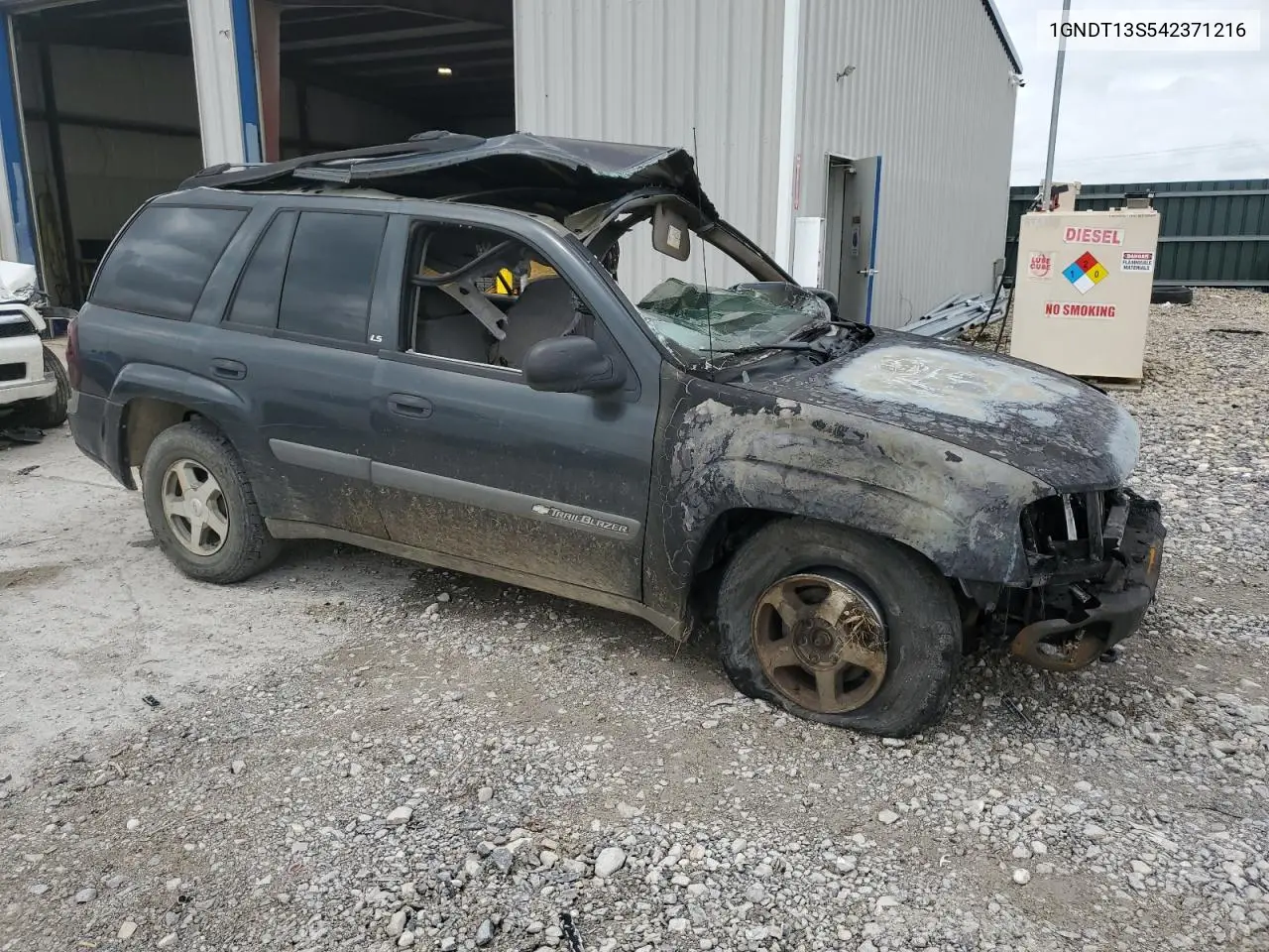 2004 Chevrolet Trailblazer Ls VIN: 1GNDT13S542371216 Lot: 61036555
