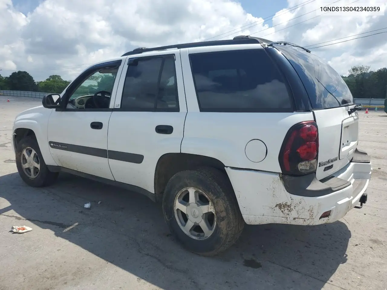2004 Chevrolet Trailblazer Ls VIN: 1GNDS13S042340359 Lot: 61825515