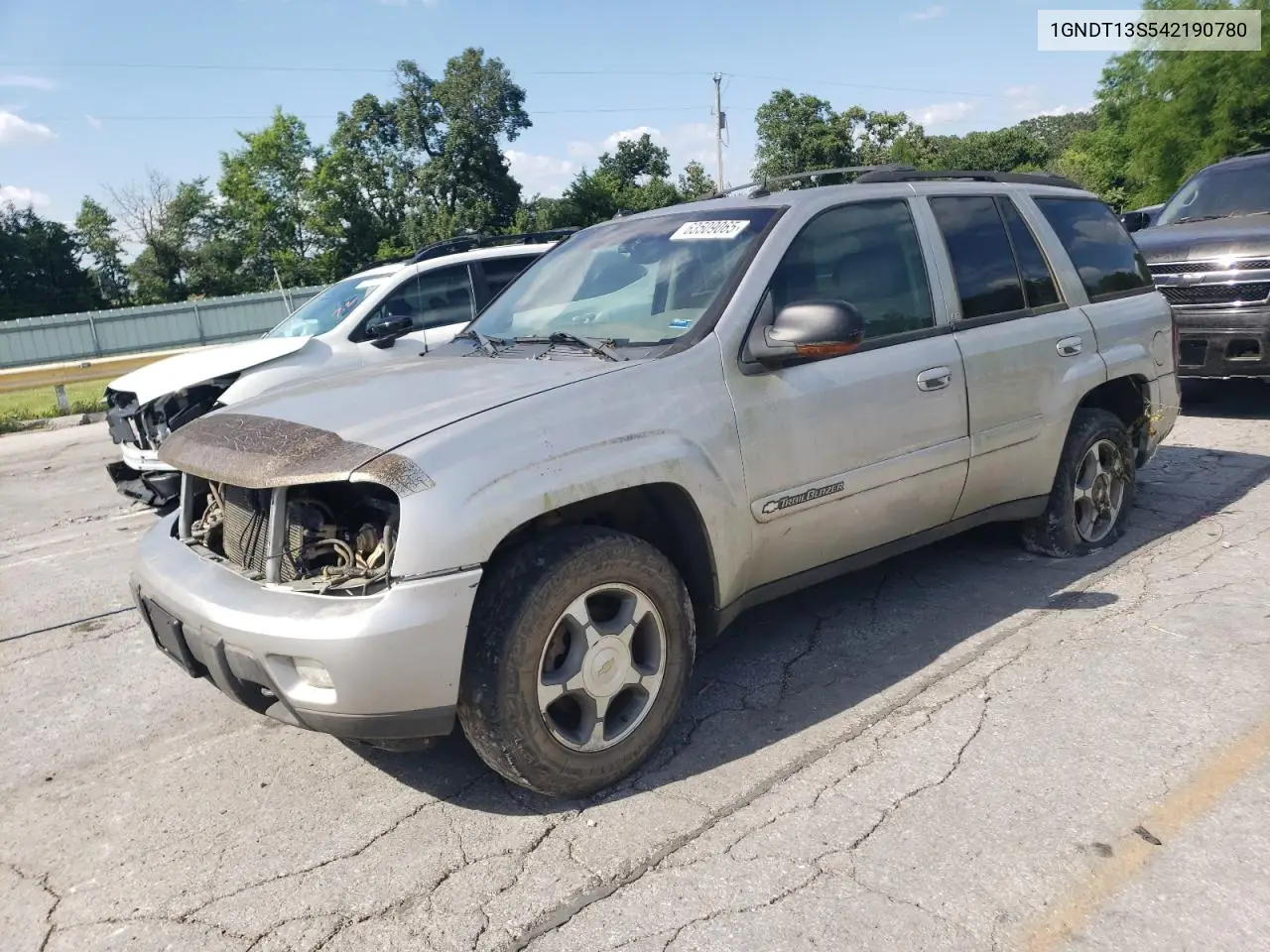 2004 Chevrolet Trailblazer Ls VIN: 1GNDT13S542190780 Lot: 63509065