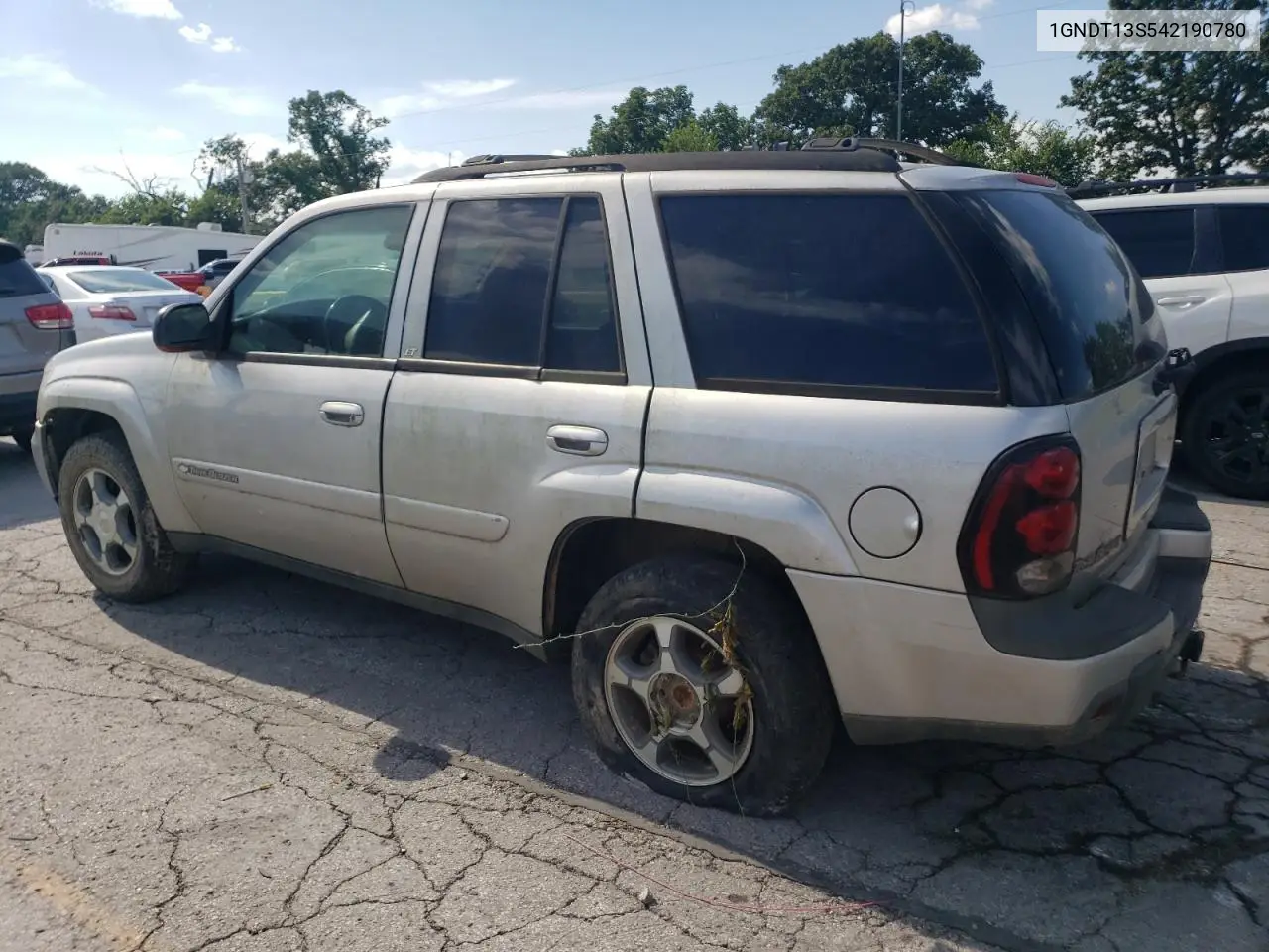 2004 Chevrolet Trailblazer Ls VIN: 1GNDT13S542190780 Lot: 63509065