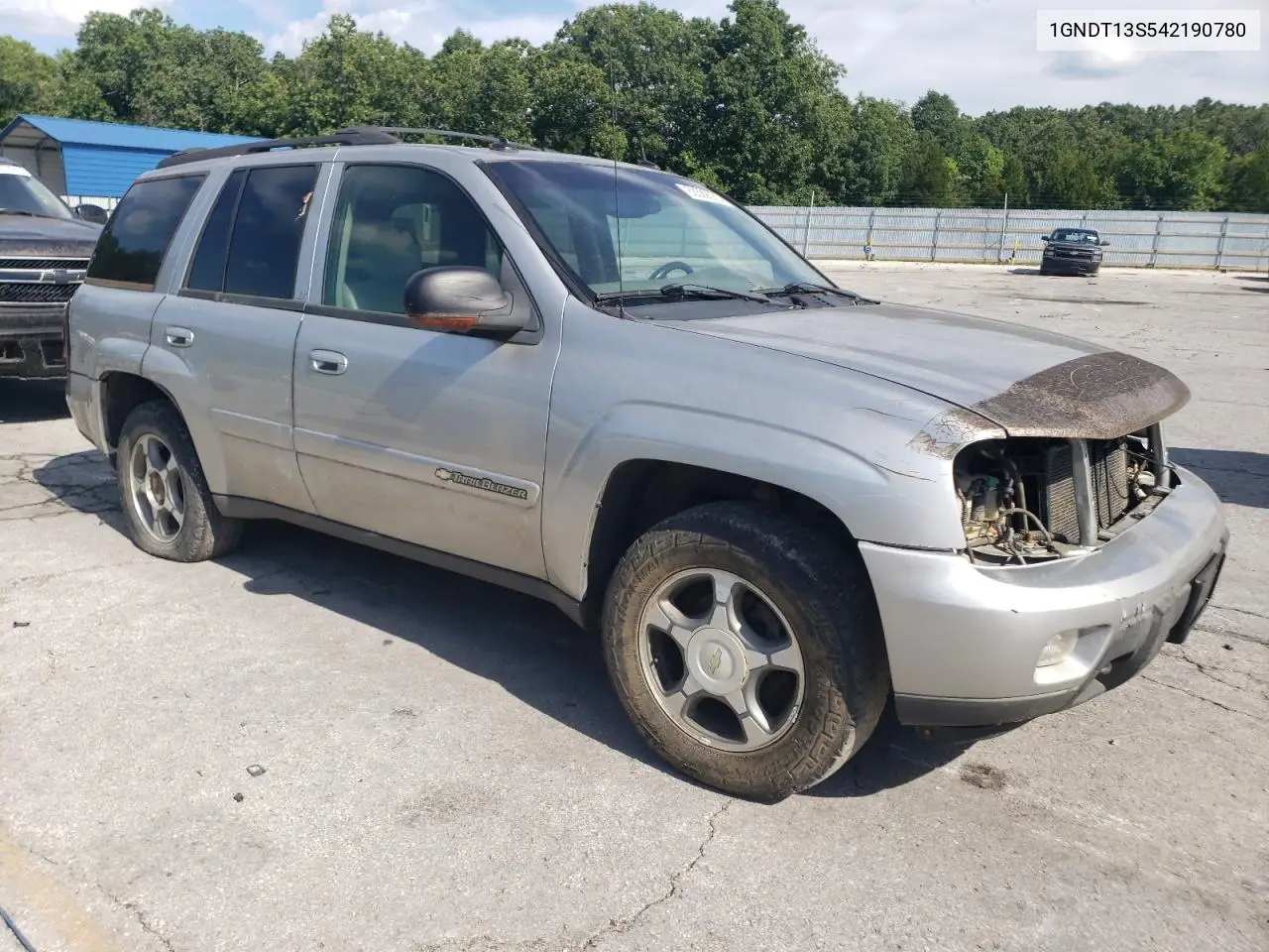 2004 Chevrolet Trailblazer Ls VIN: 1GNDT13S542190780 Lot: 63509065