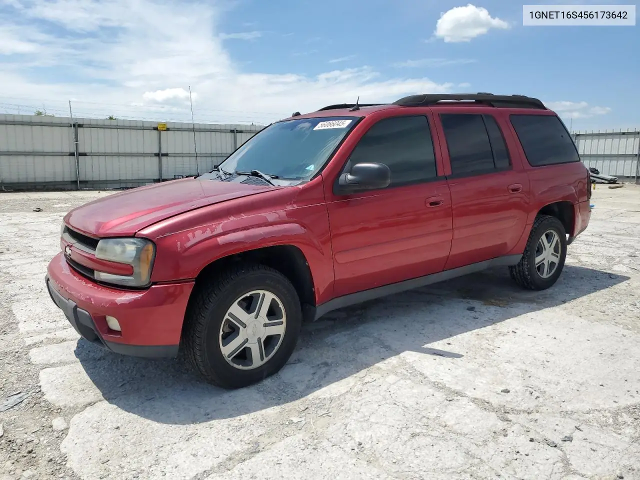 2005 Chevrolet Trailblazer Ext Ls VIN: 1GNET16S456173642 Lot: 56066045