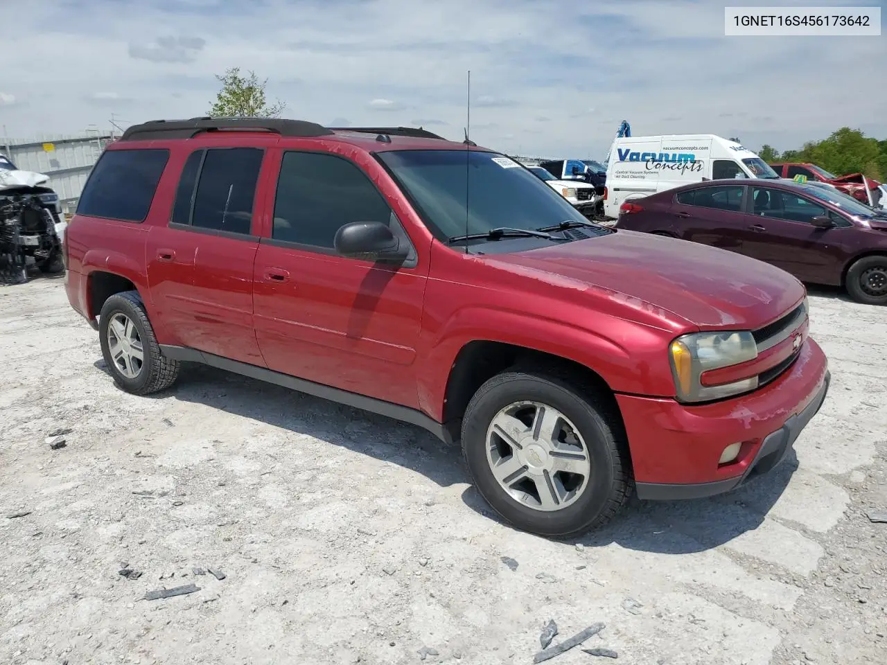 2005 Chevrolet Trailblazer Ext Ls VIN: 1GNET16S456173642 Lot: 56066045