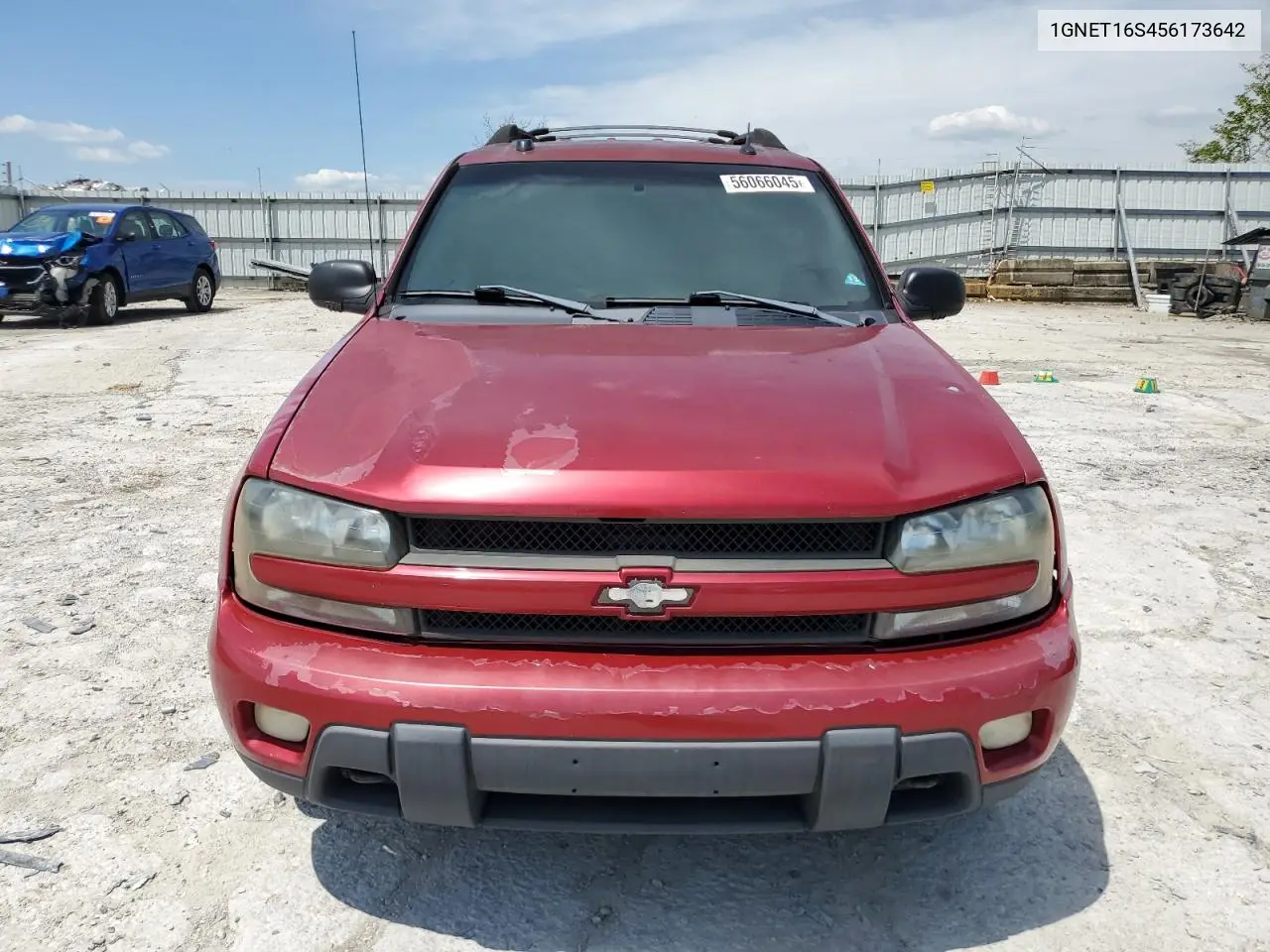 2005 Chevrolet Trailblazer Ext Ls VIN: 1GNET16S456173642 Lot: 56066045
