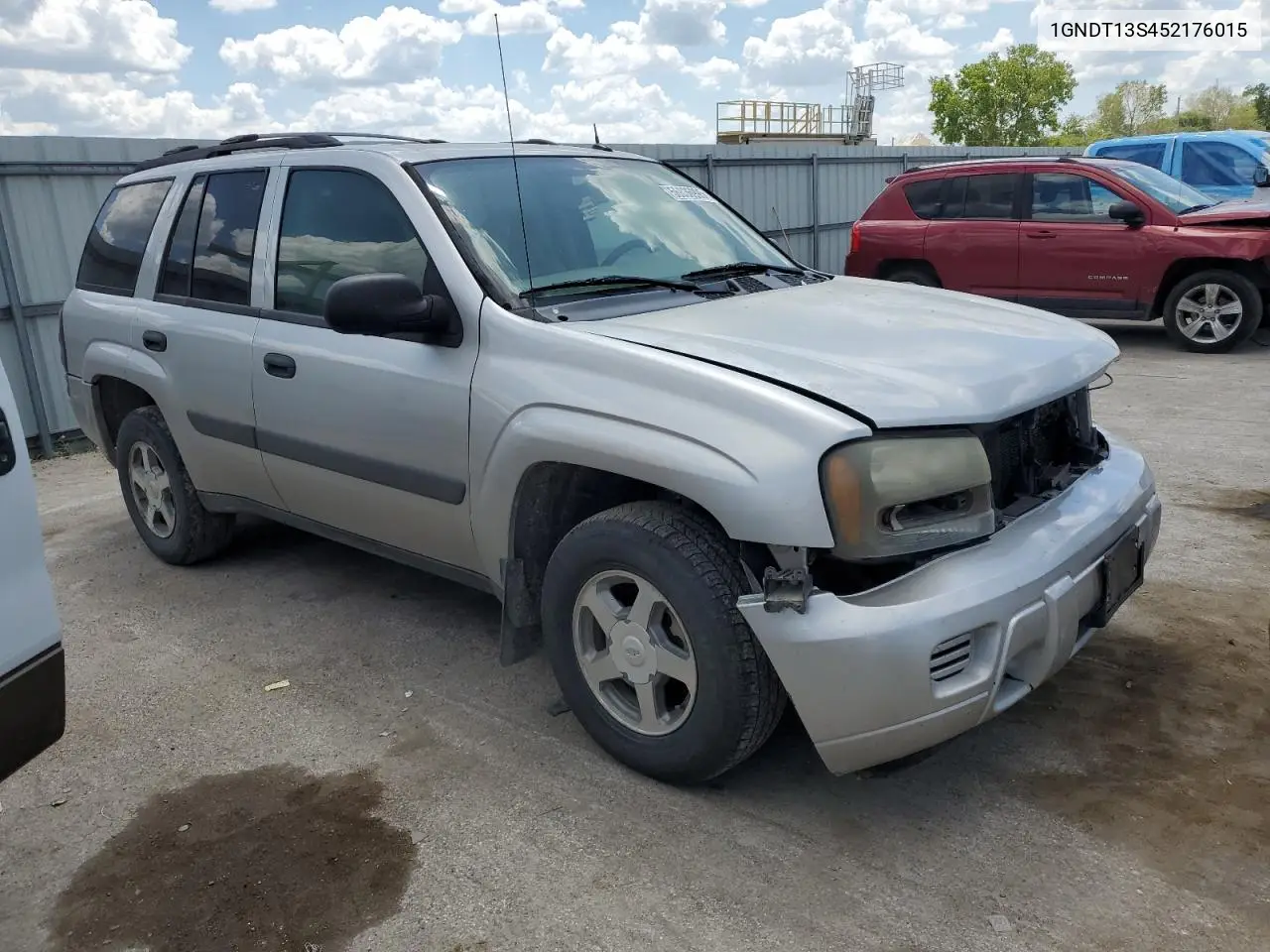 2005 Chevrolet Trailblazer Ls VIN: 1GNDT13S452176015 Lot: 56836995