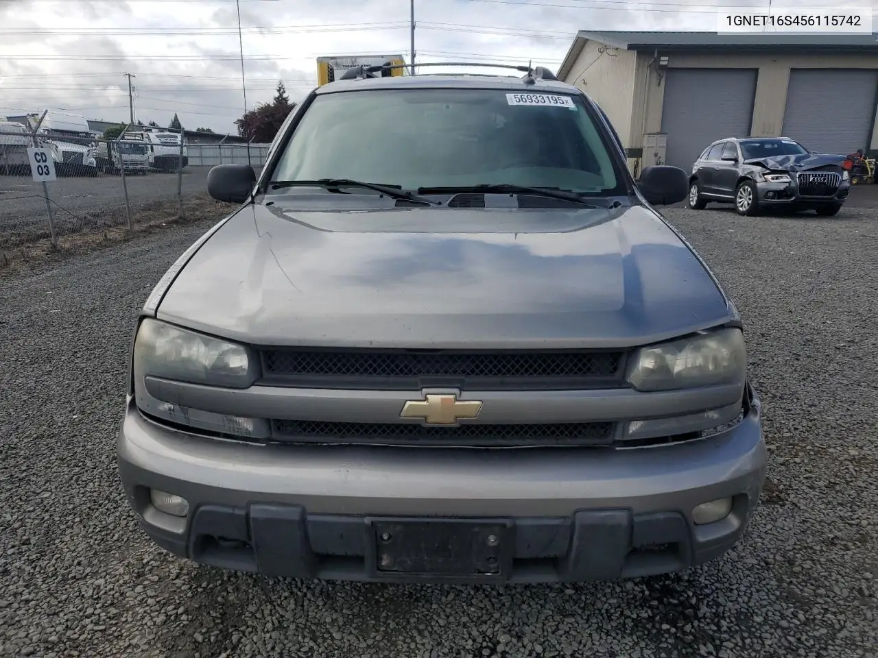2005 Chevrolet Trailblazer Ext Ls VIN: 1GNET16S456115742 Lot: 56933195